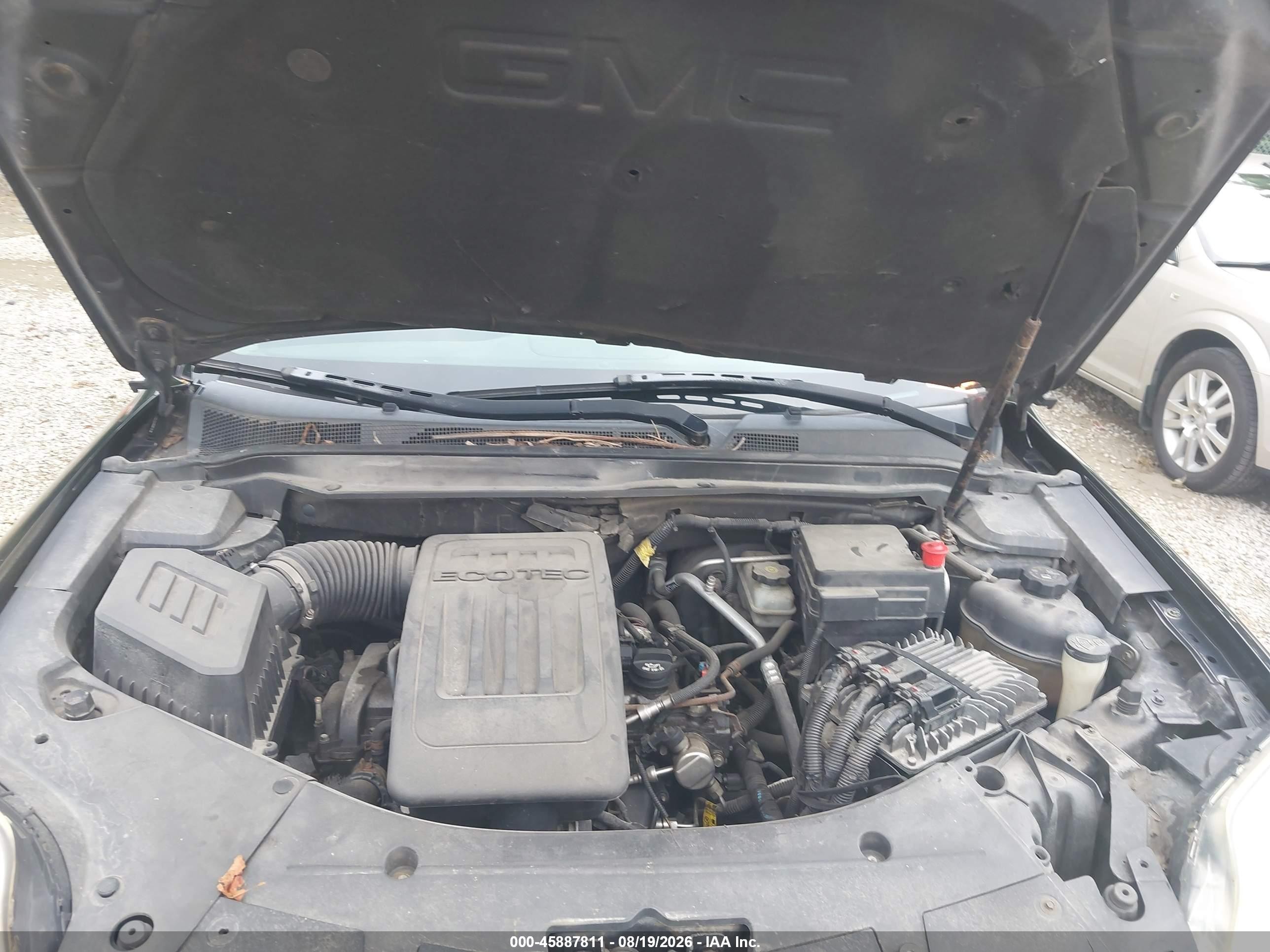 2011 Gmc Terrain Sle-1 Черный vin: 2CTFLREC9B6405555
