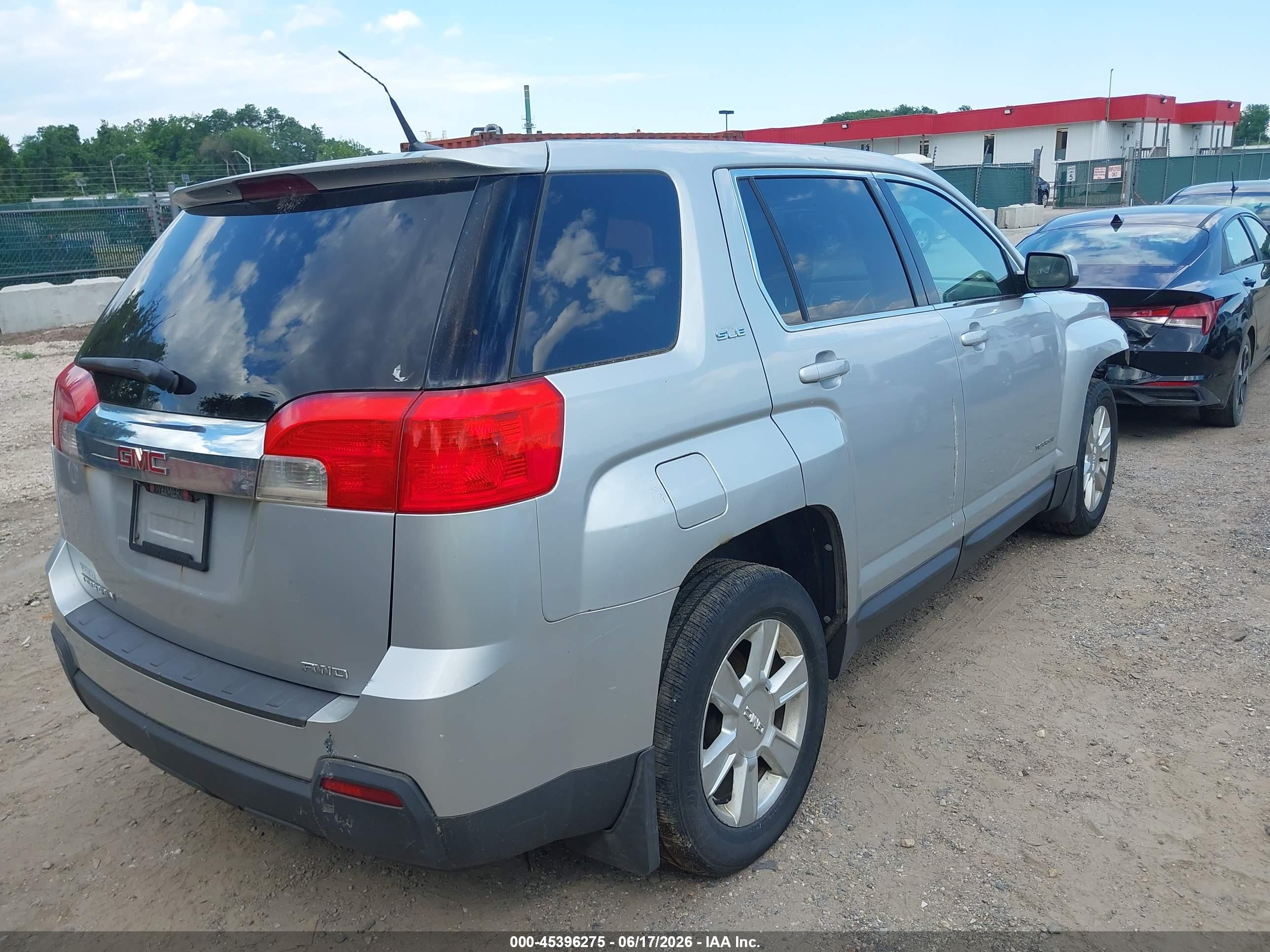 2011 Gmc Terrain Sle-1 Silver vin: 2CTFLRECXB6443120