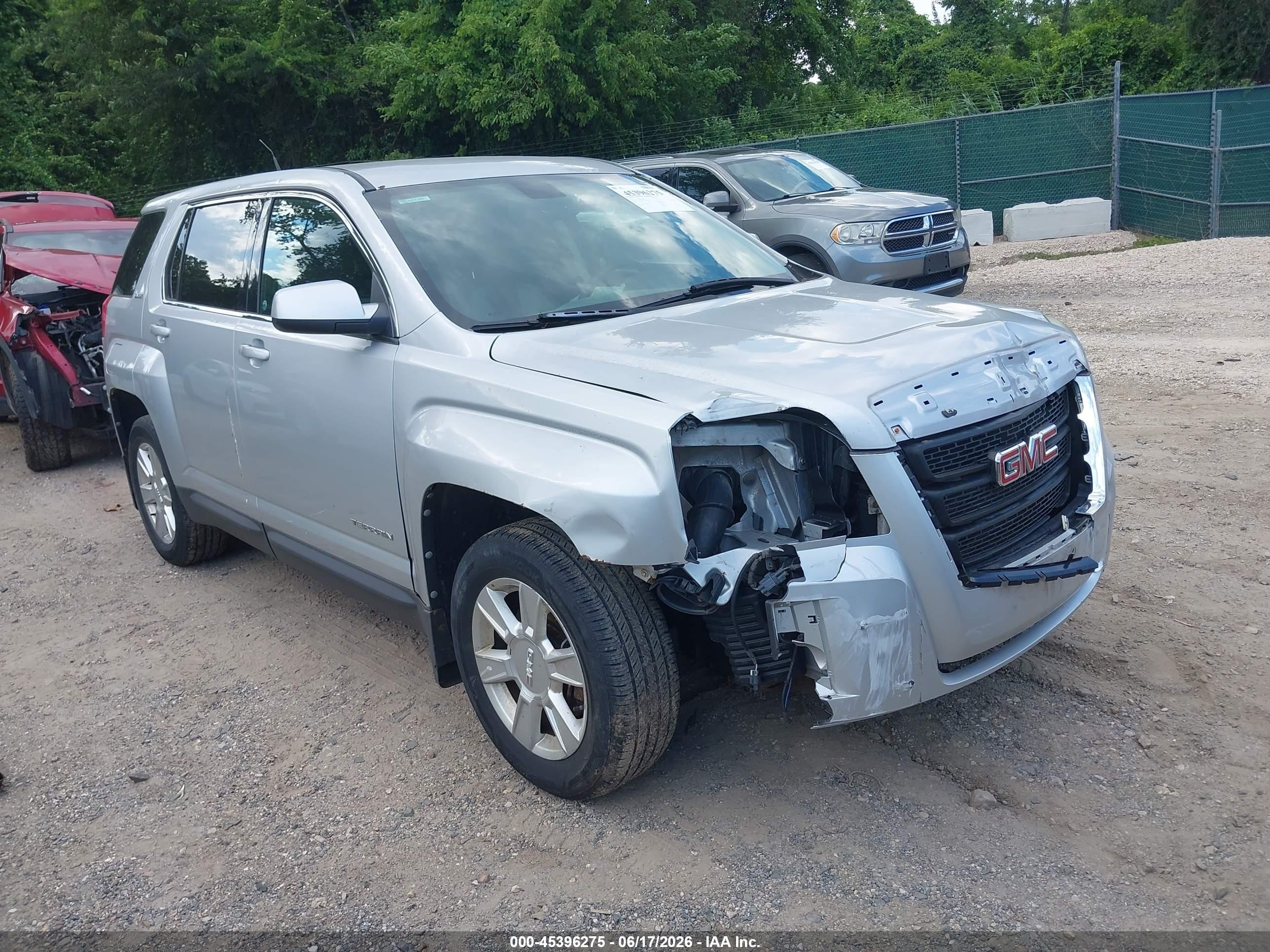 2011 Gmc Terrain Sle-1 Silver vin: 2CTFLRECXB6443120