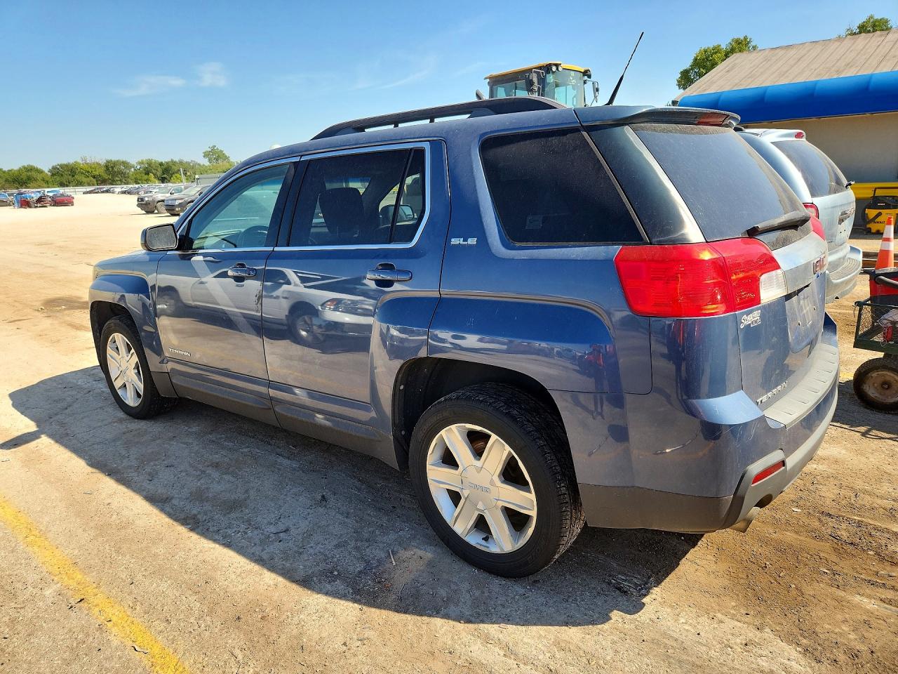 2011 Gmc Terrain Sle Blue vin: 2CTFLSE53B6412705