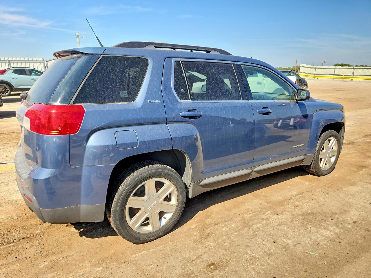 2011 Gmc Terrain Sle Blue vin: 2CTFLSE53B6412705