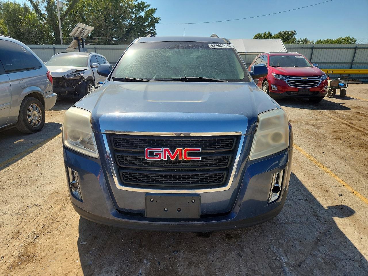 2011 Gmc Terrain Sle Blue vin: 2CTFLSE53B6412705