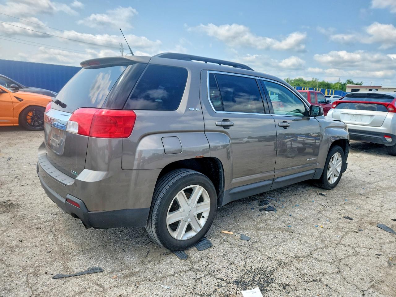 2011 Gmc Terrain Sle Tan vin: 2CTFLSE55B6401740