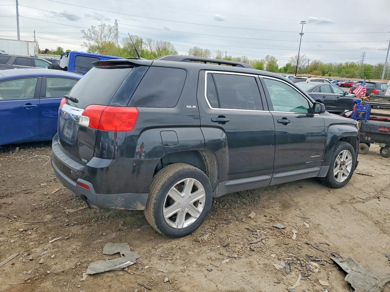 2011 Gmc Terrain Sle Black vin: 2CTFLSE58B6411078