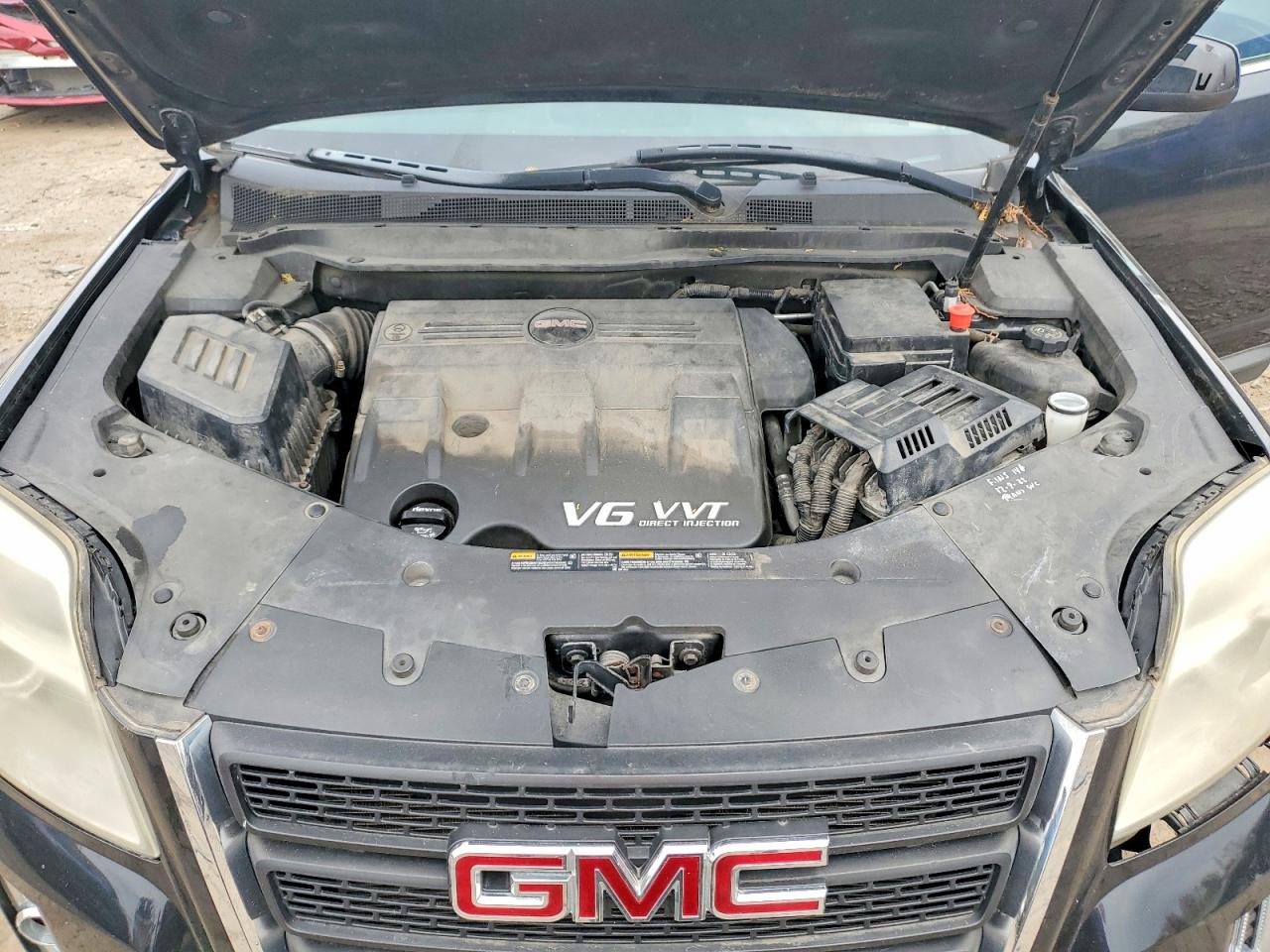 2011 Gmc Terrain Sle Black vin: 2CTFLSE58B6411078