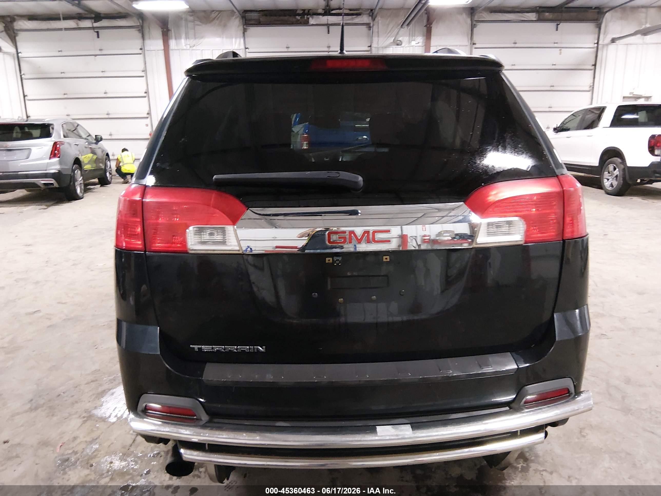 2011 Gmc Terrain Sle-2 Black vin: 2CTFLSE59B6383159