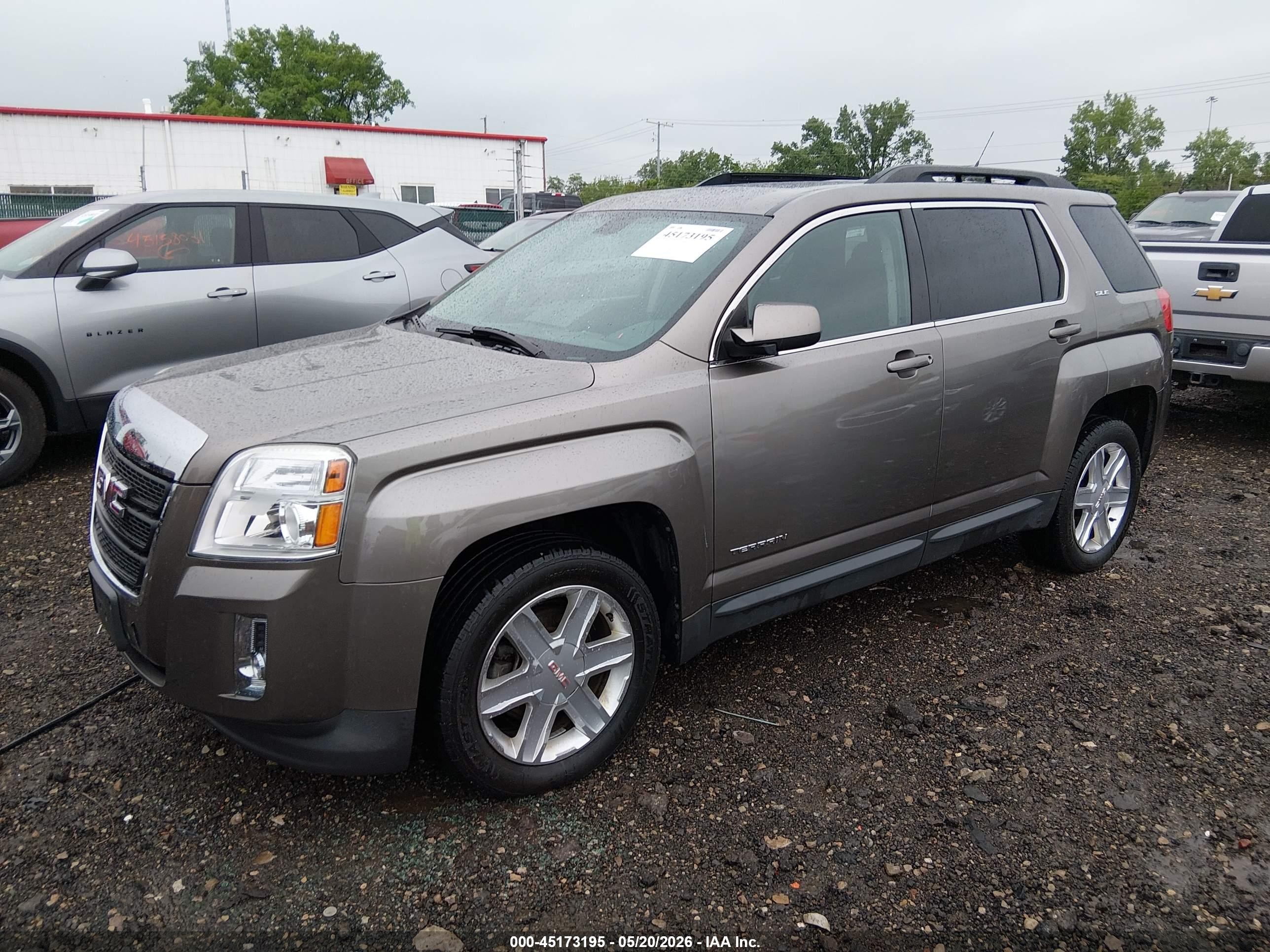 2011 Gmc Terrain Sle-2 Brown vin: 2CTFLSE5XB6469757