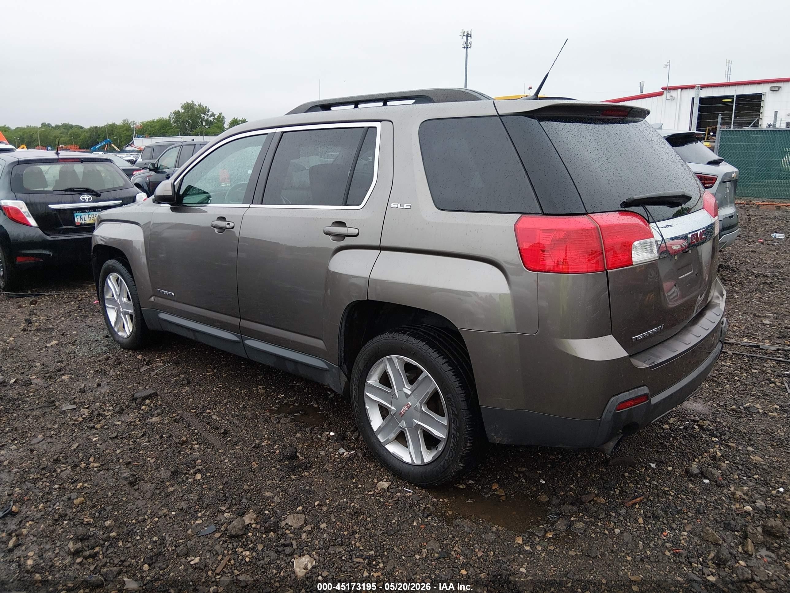 2011 Gmc Terrain Sle-2 Brown vin: 2CTFLSE5XB6469757