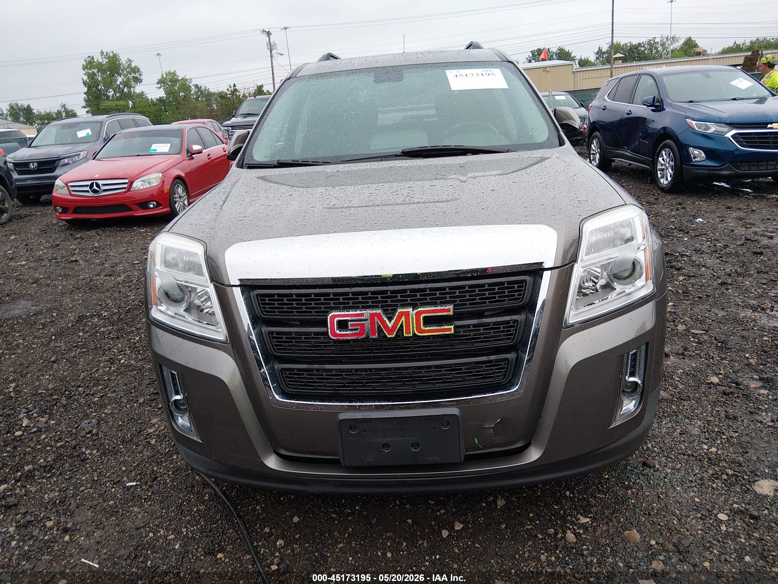2011 Gmc Terrain Sle-2 Brown vin: 2CTFLSE5XB6469757