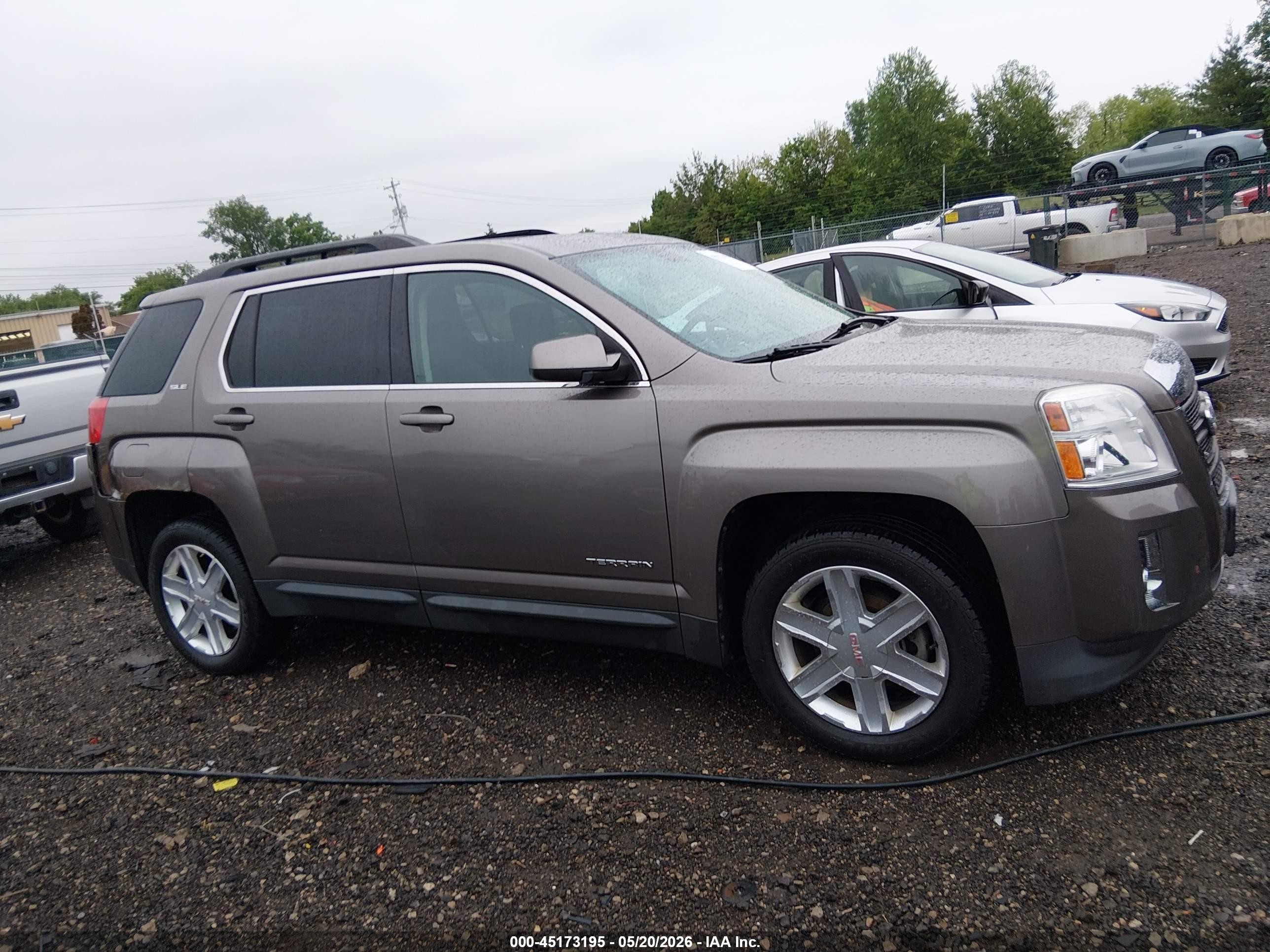 2011 Gmc Terrain Sle-2 Brown vin: 2CTFLSE5XB6469757