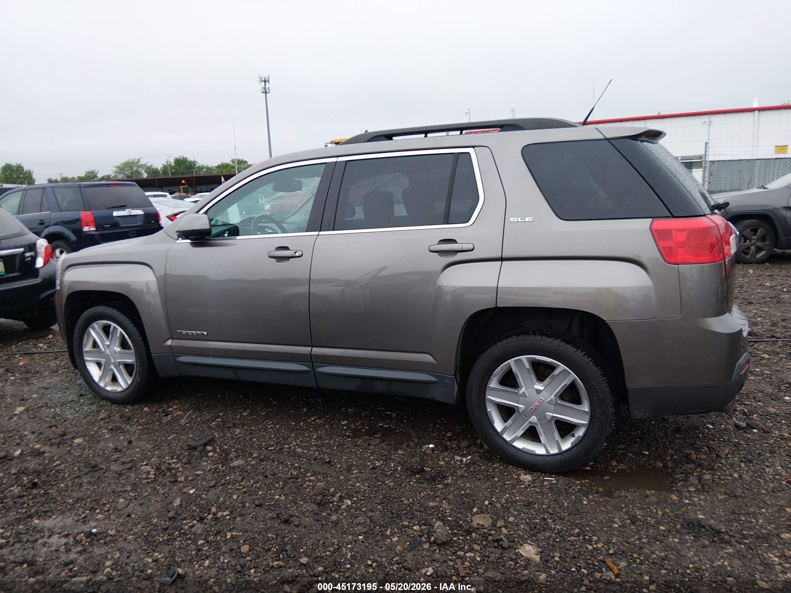 2011 Gmc Terrain Sle-2 Brown vin: 2CTFLSE5XB6469757
