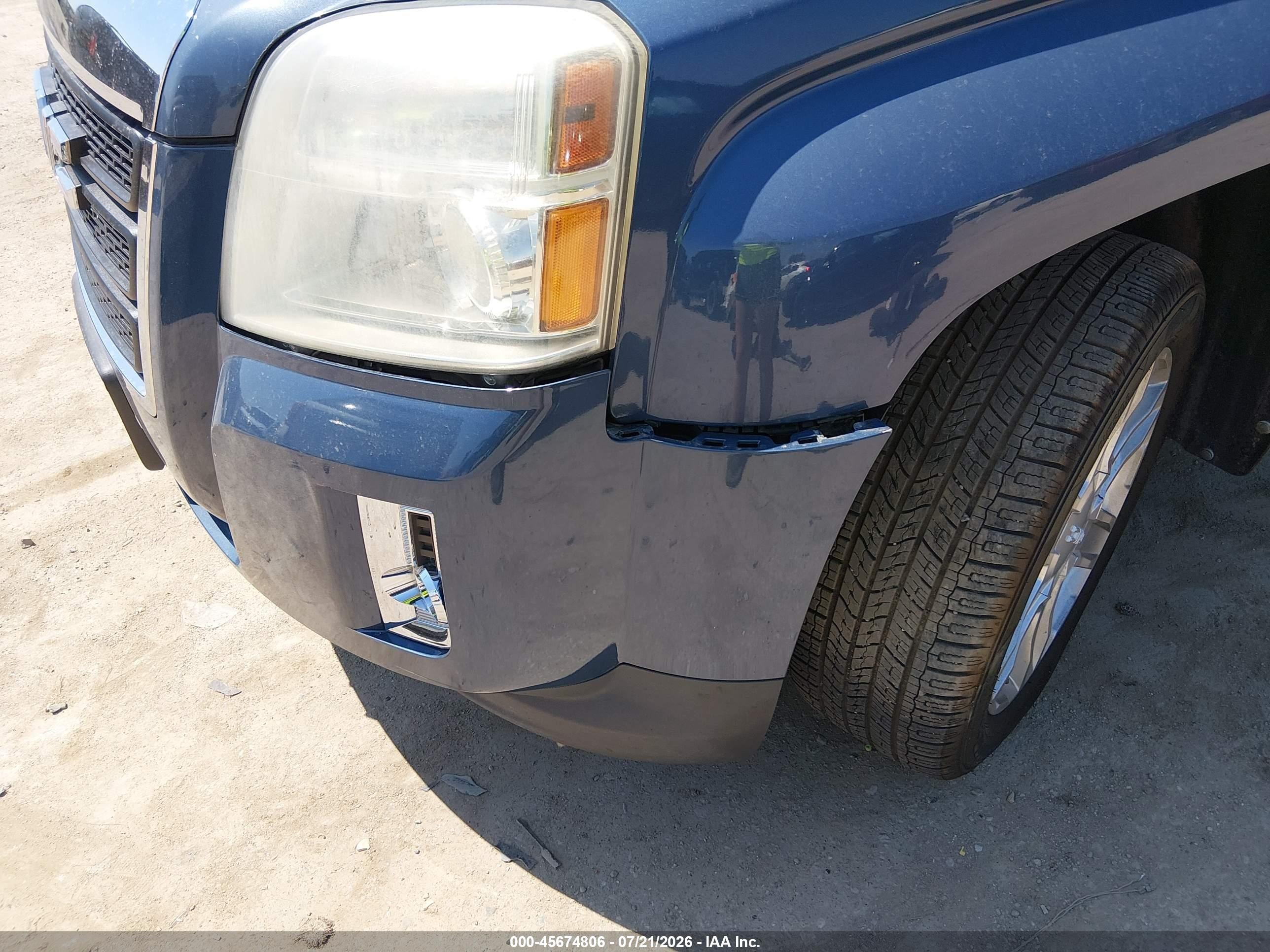 2011 Gmc Terrain Sle-2 Blue vin: 2CTFLTE50B6469353