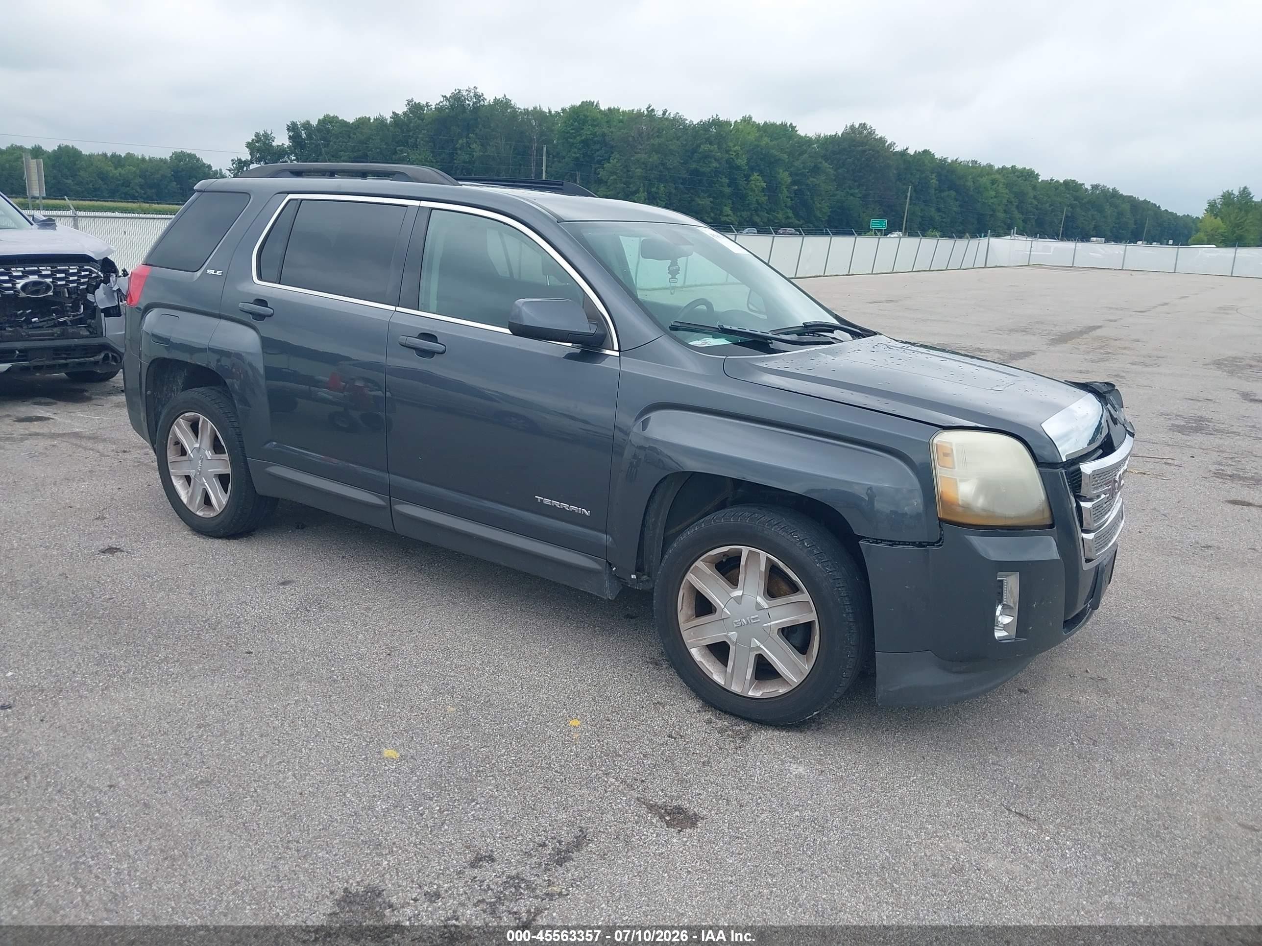 2011 Gmc Terrain Sle-2 Gray vin: 2CTFLTE51B6243287