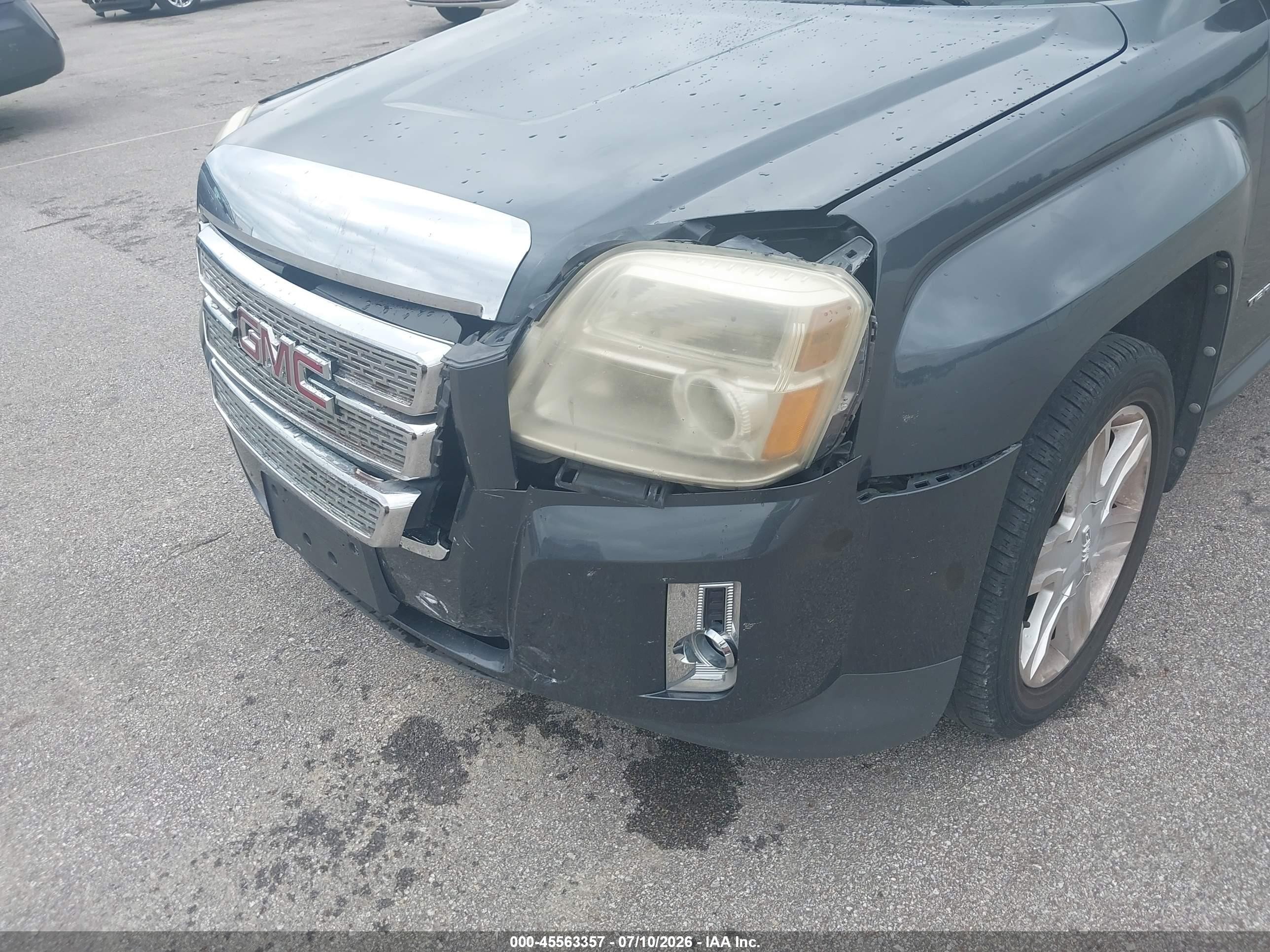 2011 Gmc Terrain Sle-2 Gray vin: 2CTFLTE51B6243287