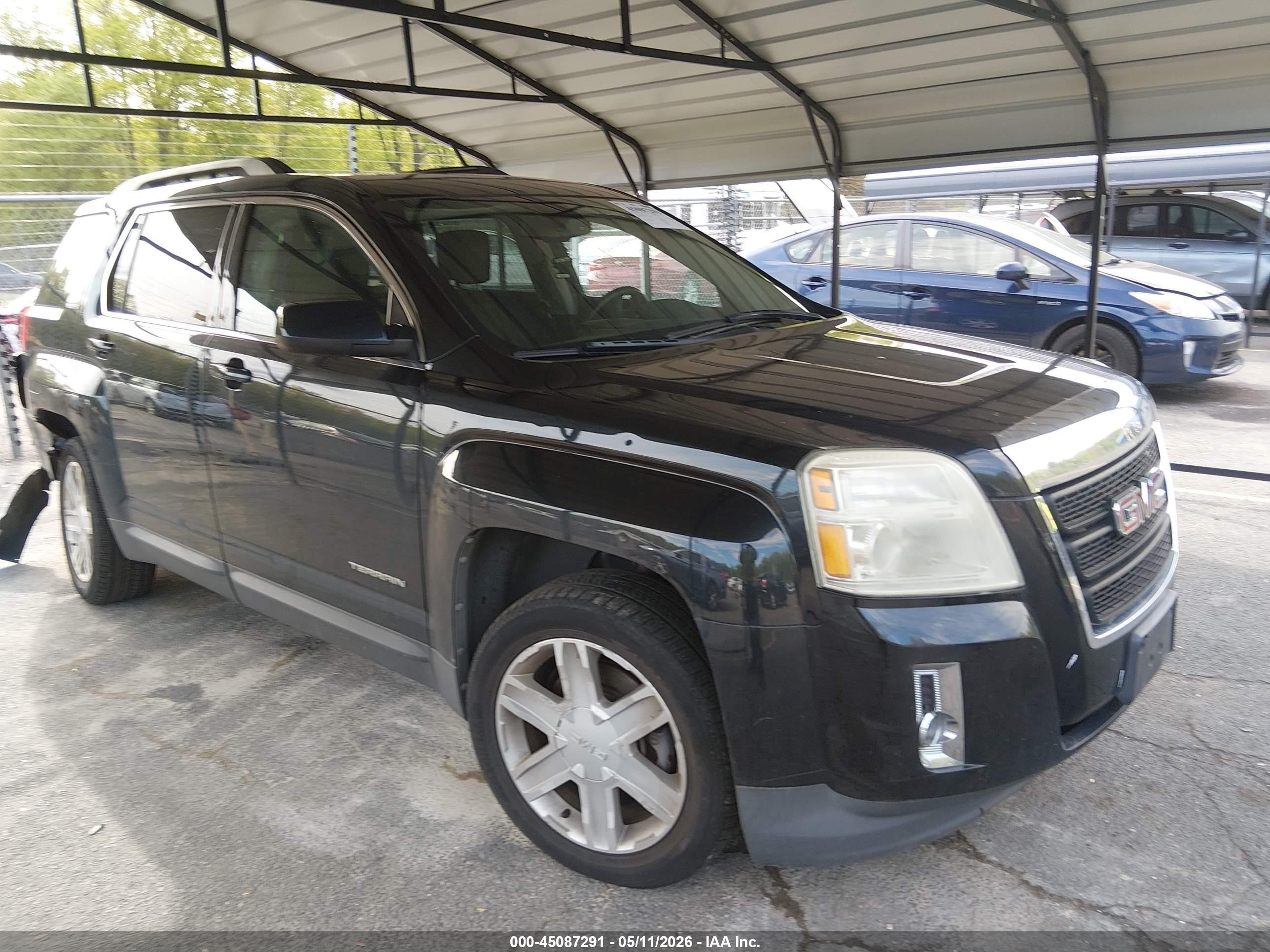 2011 Gmc Terrain Sle-2 Black vin: 2CTFLTE53B6397256