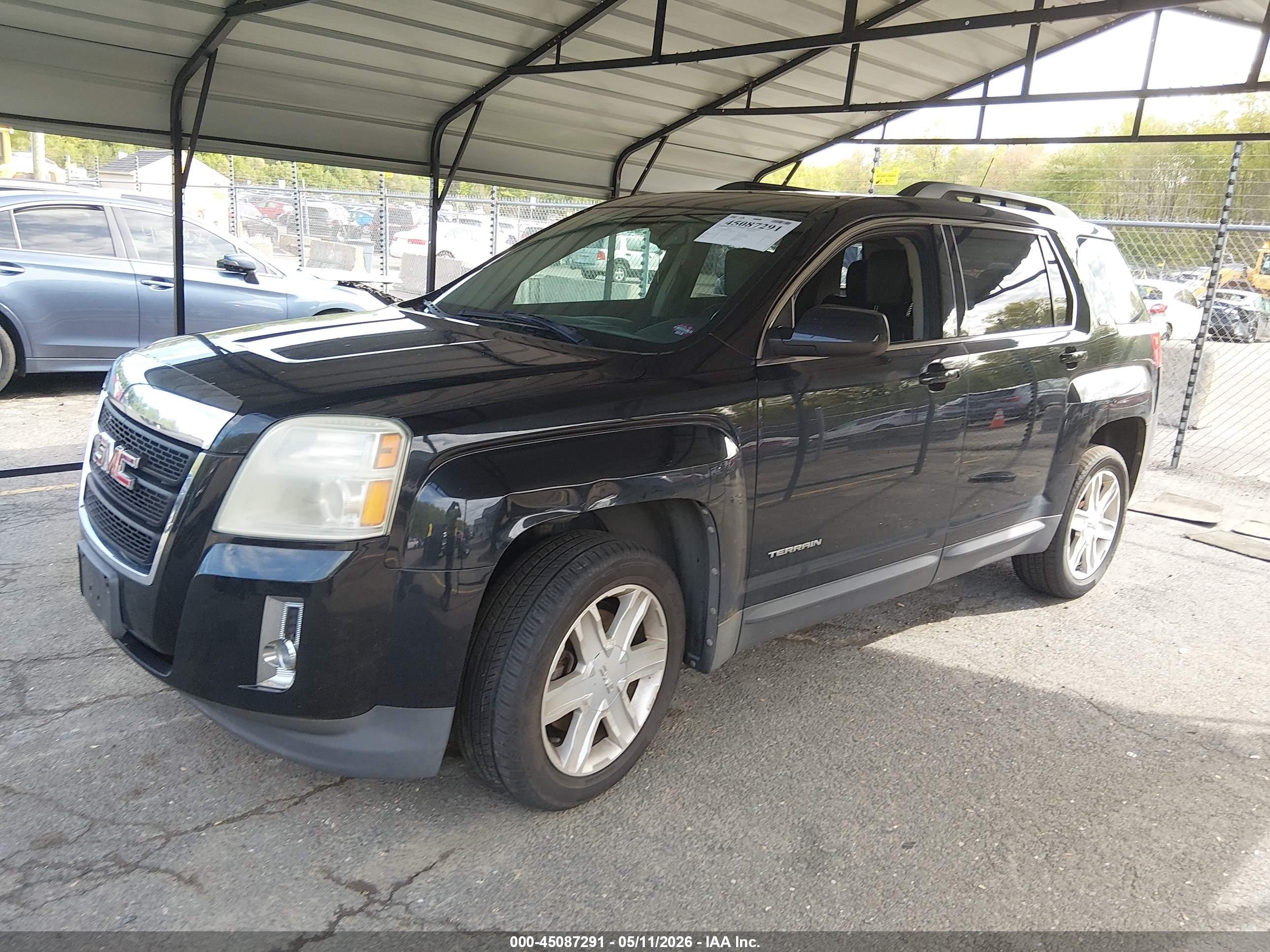 2011 Gmc Terrain Sle-2 Black vin: 2CTFLTE53B6397256