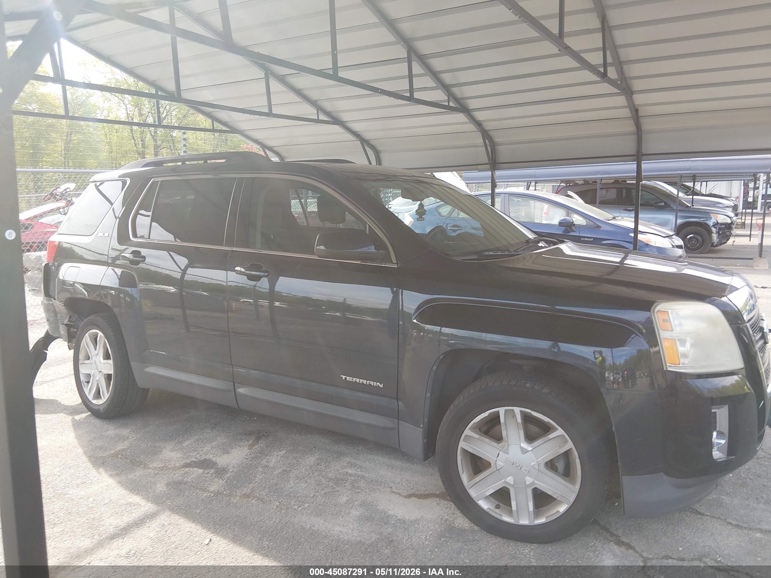 2011 Gmc Terrain Sle-2 Black vin: 2CTFLTE53B6397256
