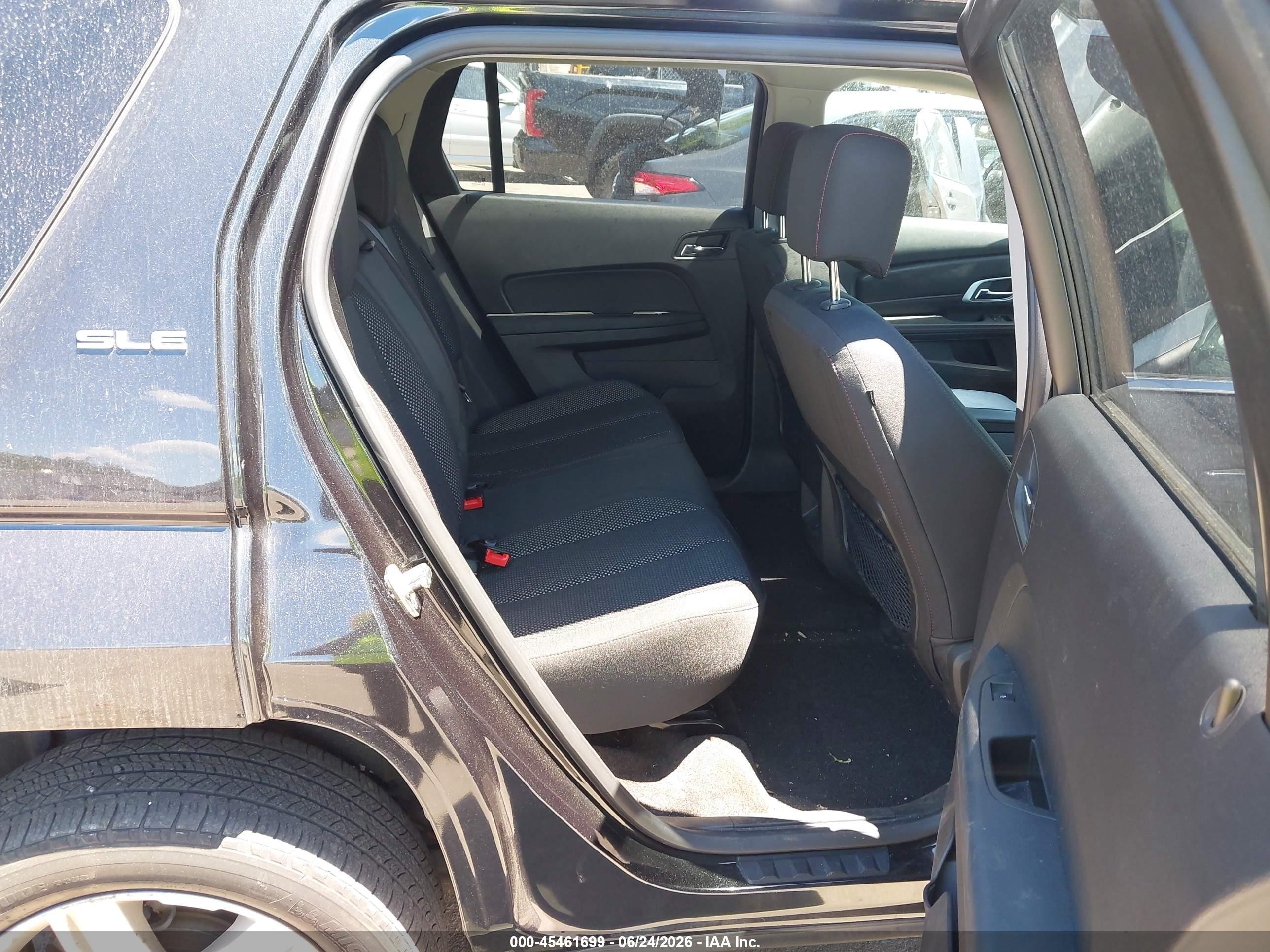 2011 Gmc Terrain Sle-2 Black vin: 2CTFLTE54B6443967