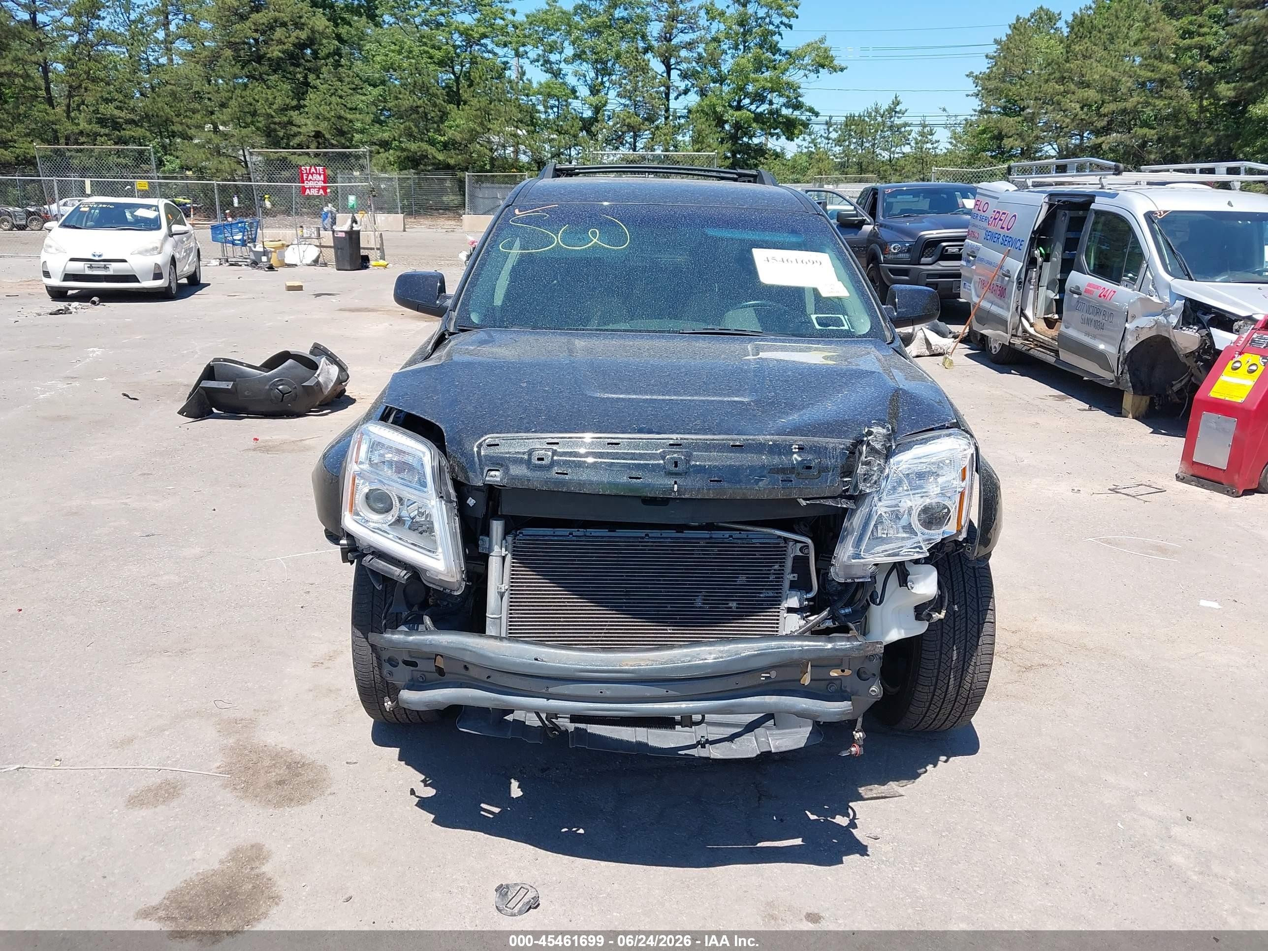 2011 Gmc Terrain Sle-2 Black vin: 2CTFLTE54B6443967