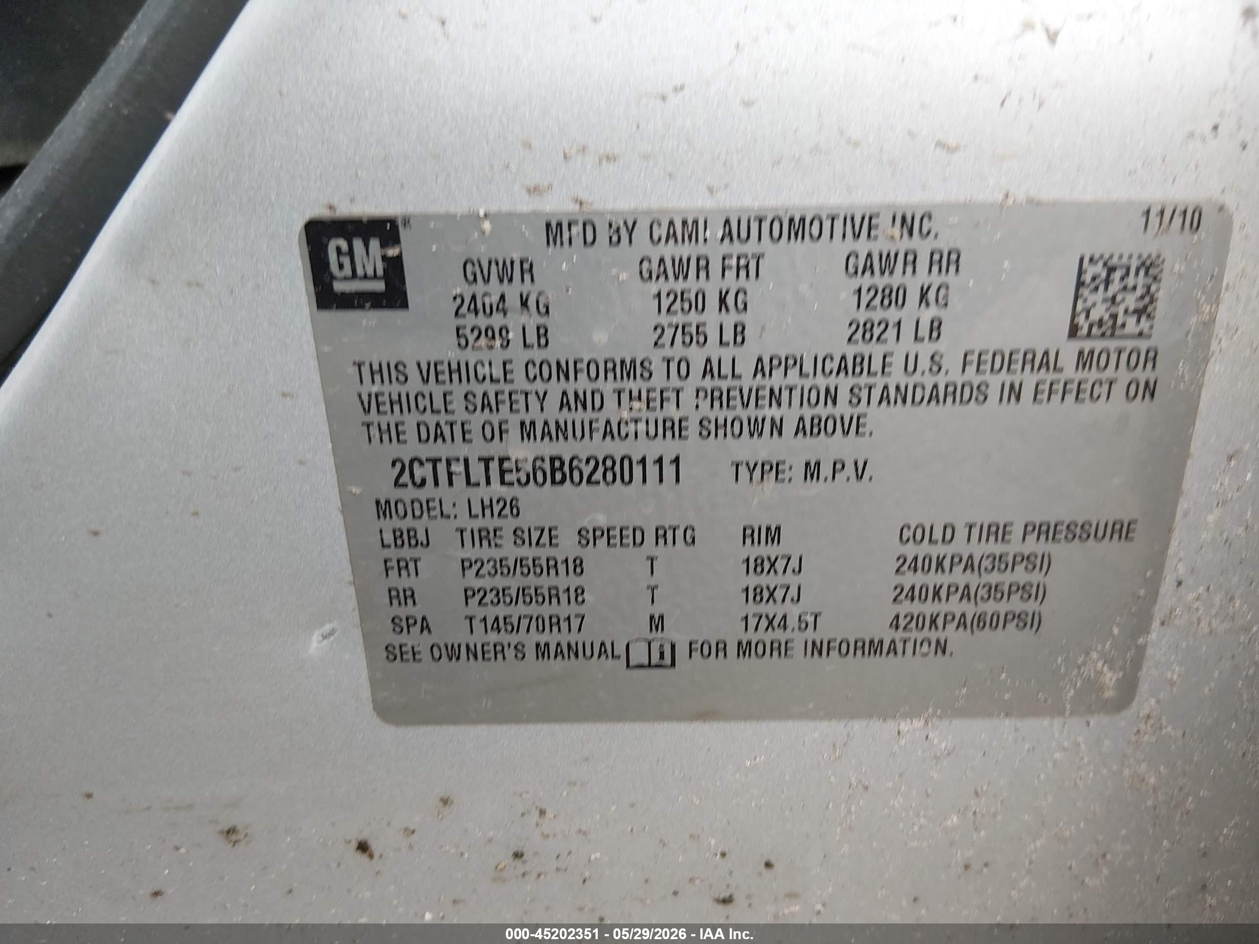 2011 Gmc Terrain Sle-2 Silver vin: 2CTFLTE56B6280111
