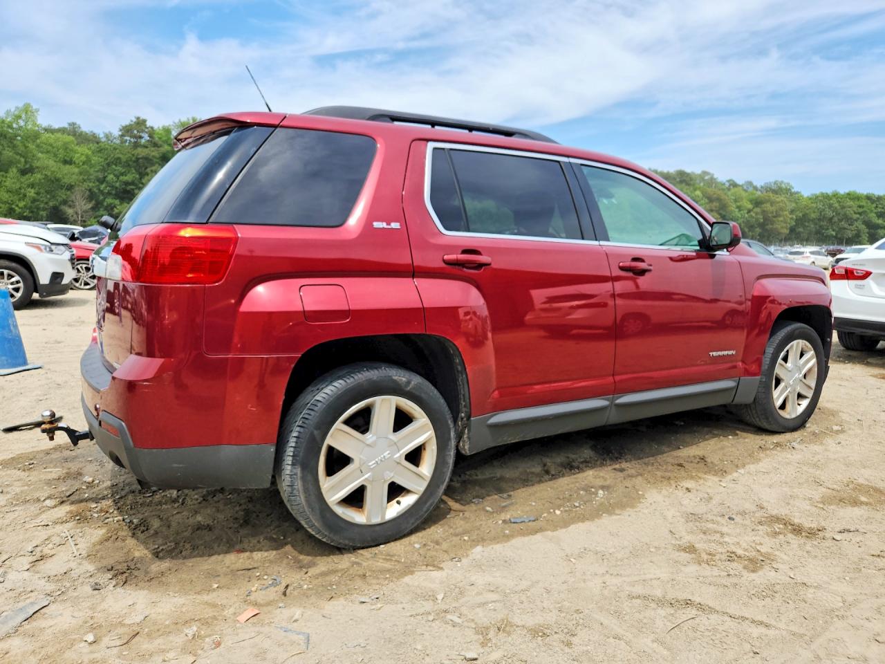2011 Gmc Terrain Sle Red vin: 2CTFLTE56B6356068