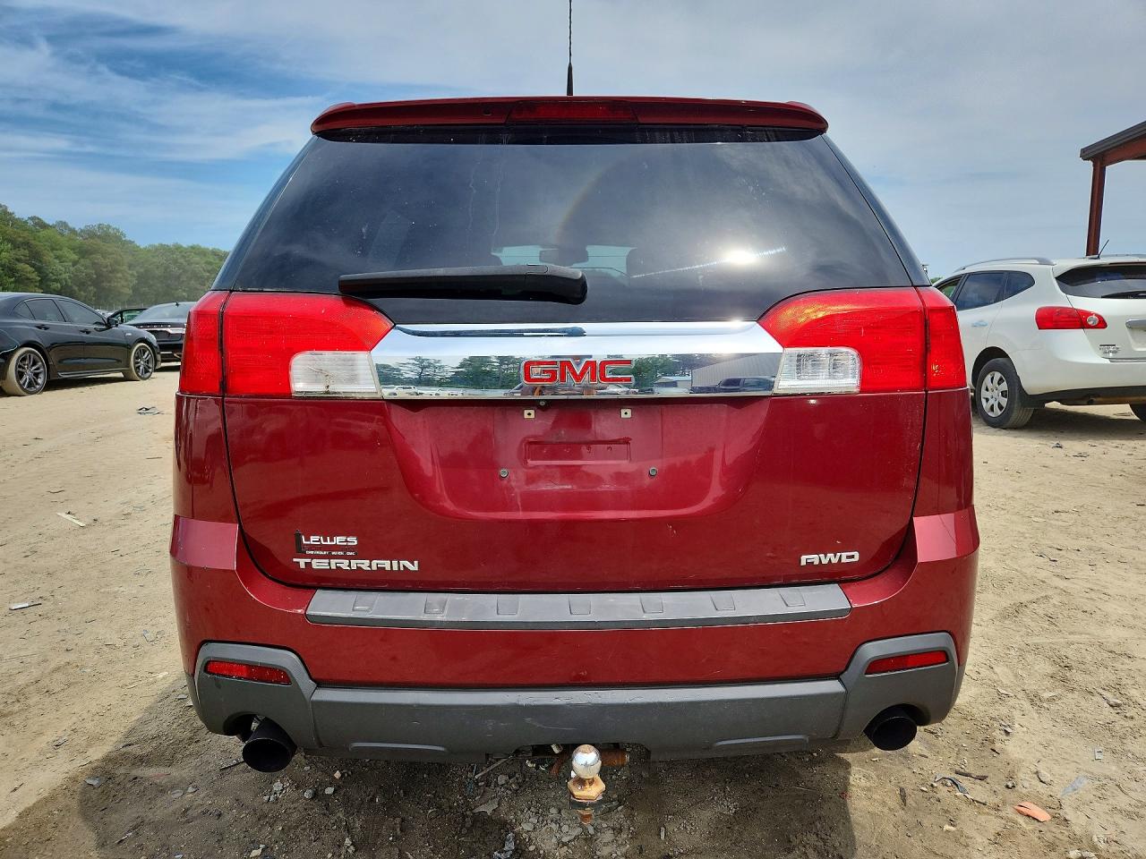 2011 Gmc Terrain Sle Red vin: 2CTFLTE56B6356068
