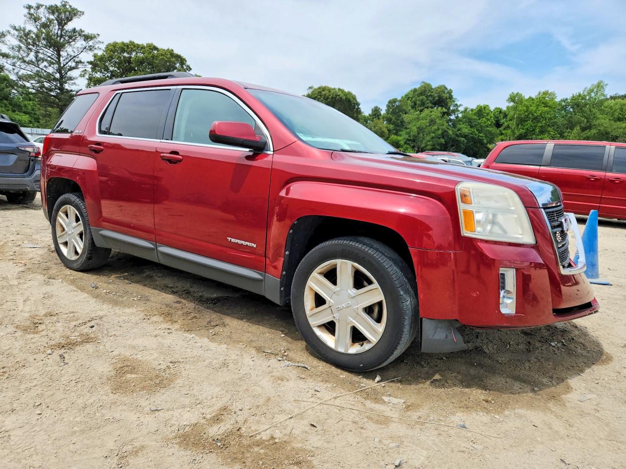 2011 Gmc Terrain Sle Red vin: 2CTFLTE56B6356068