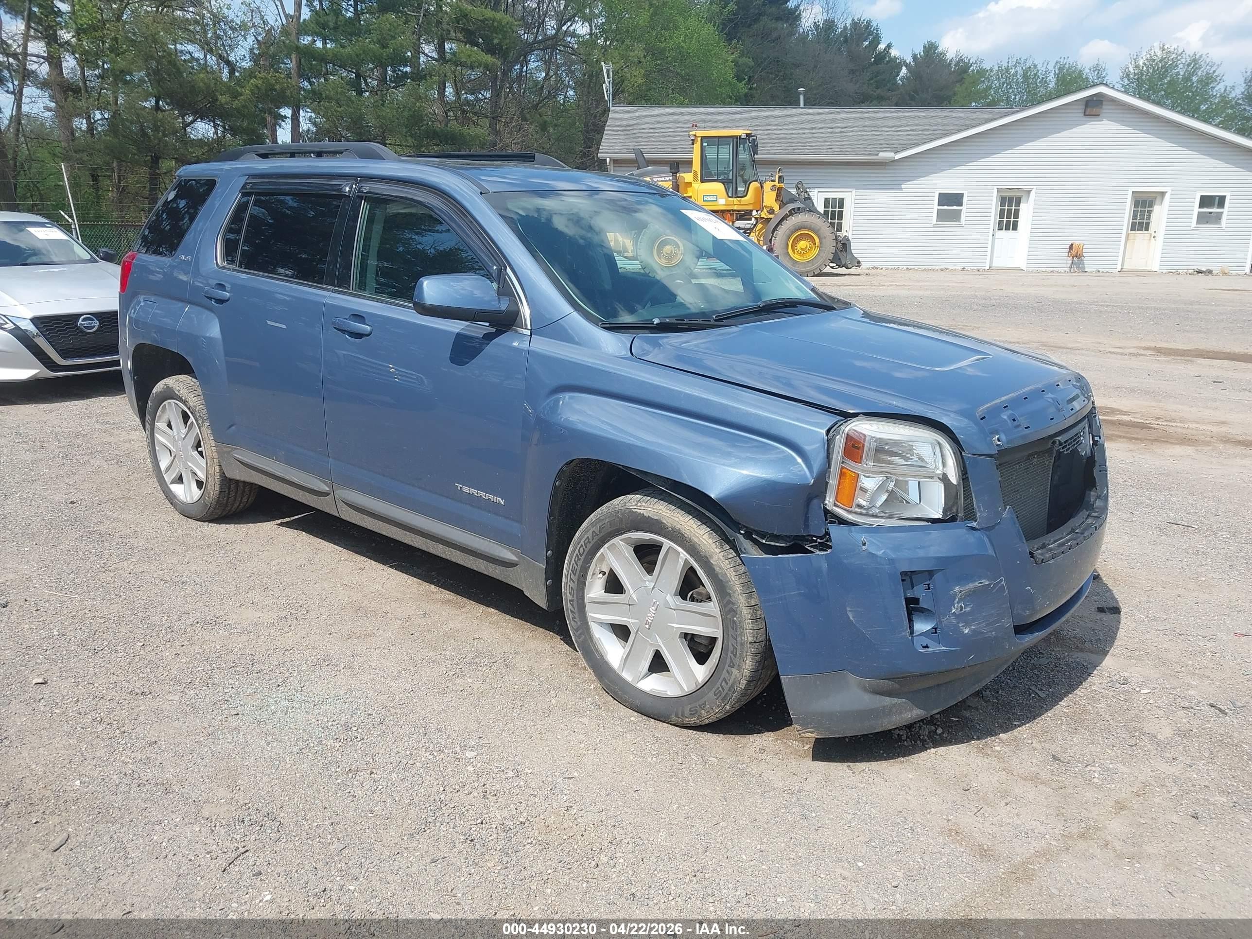 2011 Gmc Terrain Sle-2 Blue vin: 2CTFLTE56B6465680
