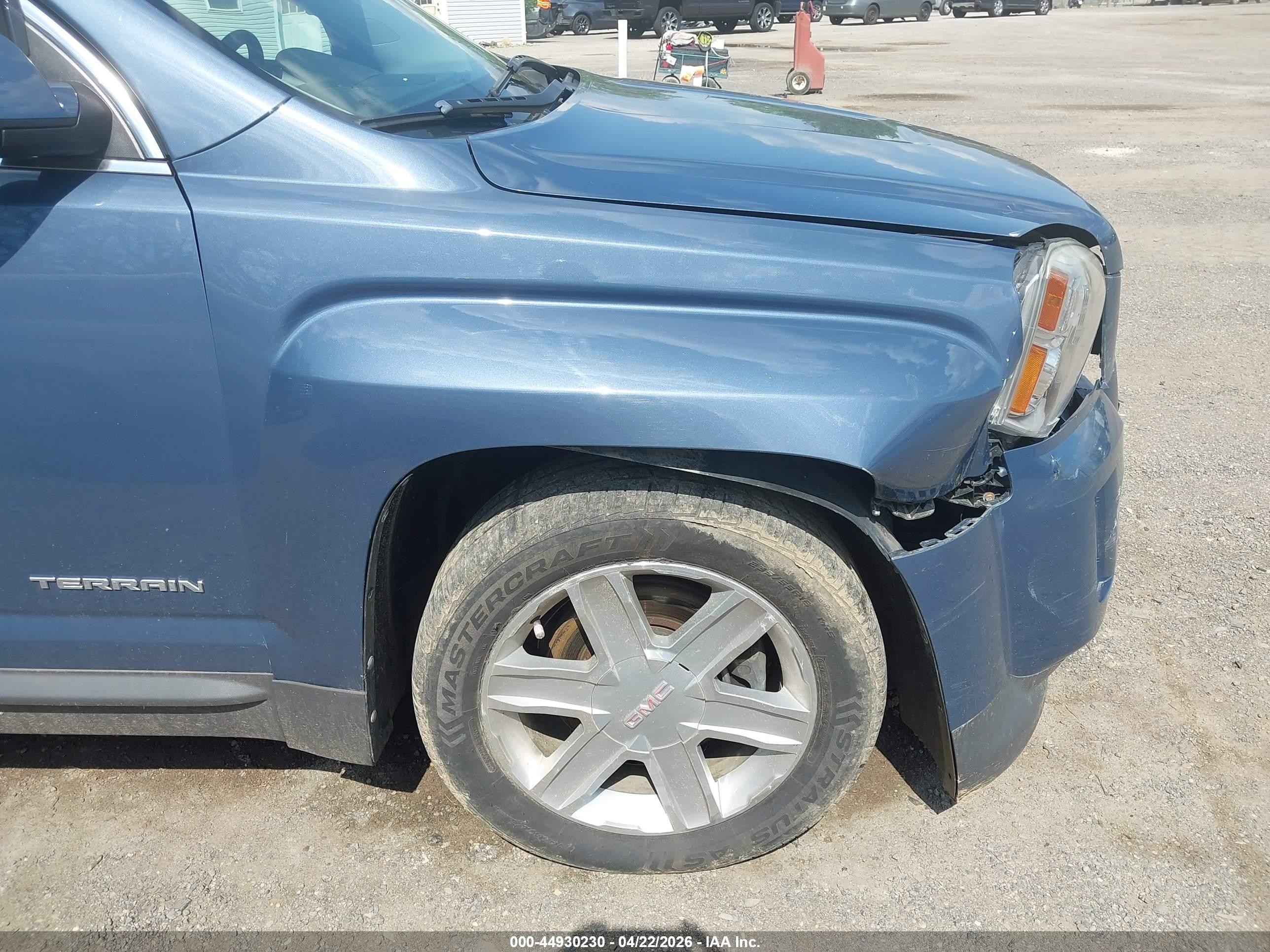 2011 Gmc Terrain Sle-2 Blue vin: 2CTFLTE56B6465680