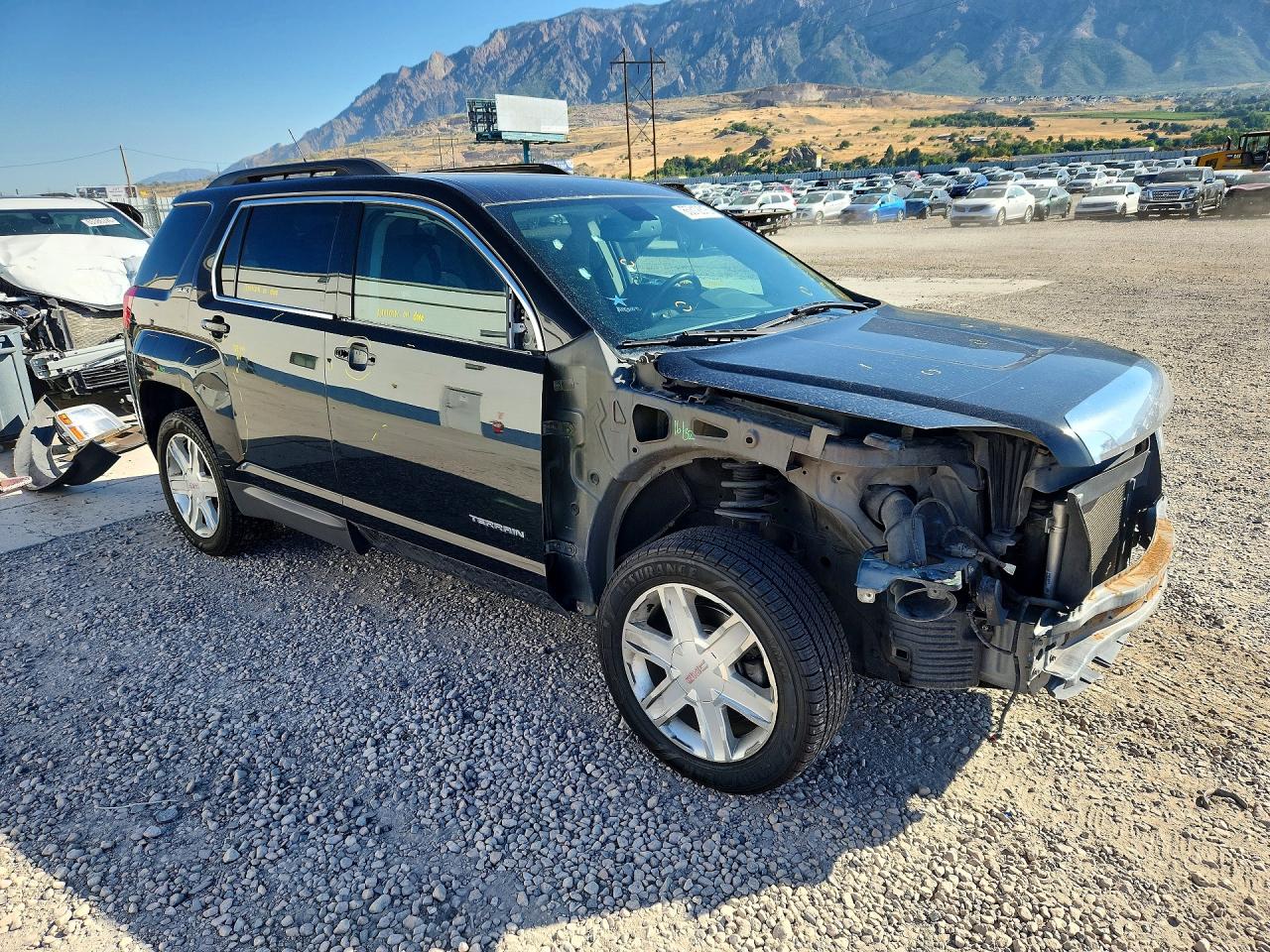 2011 Gmc Terrain Sle Black vin: 2CTFLTE57B6306151