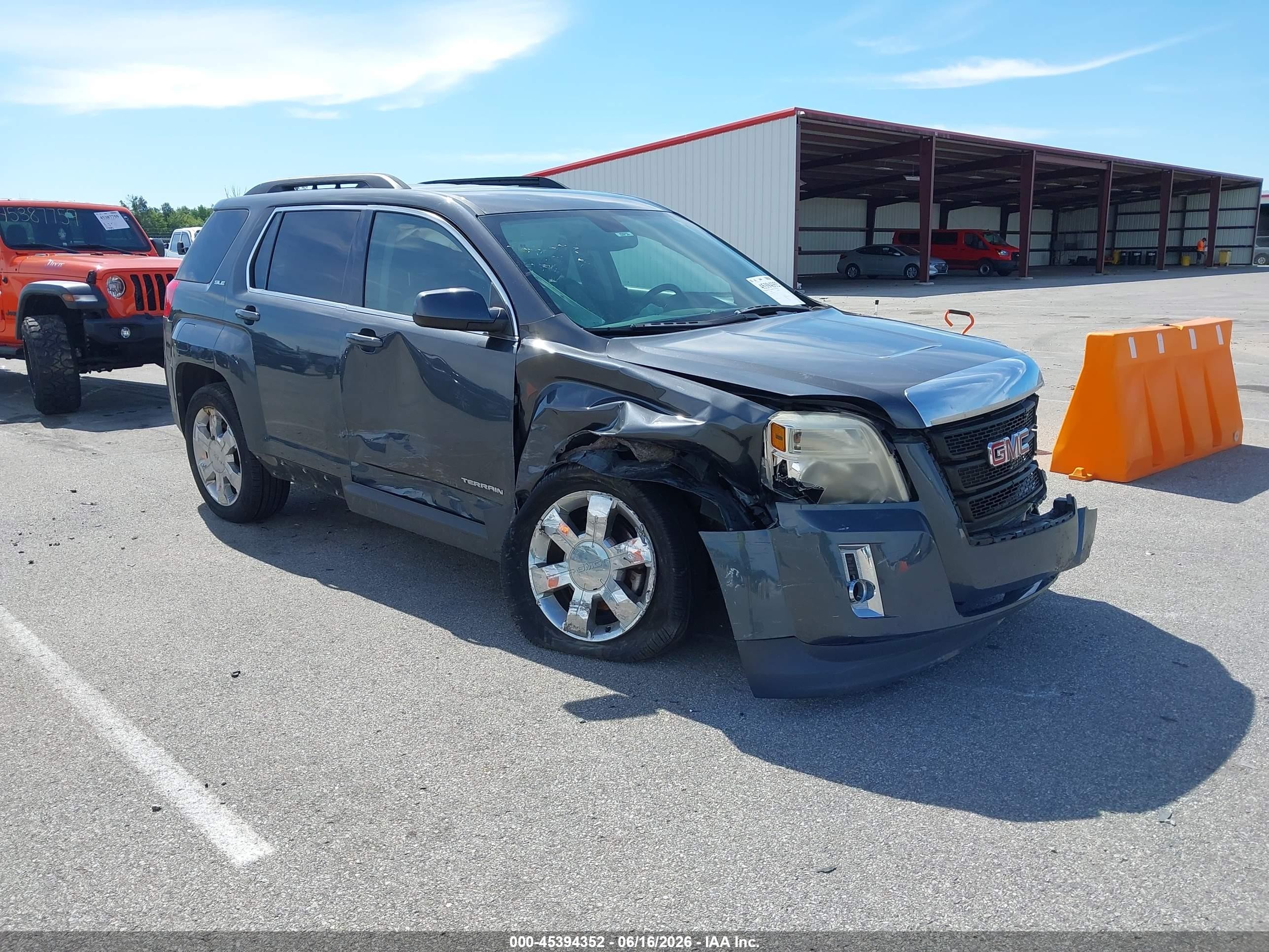 2011 Gmc Terrain Sle-2 Gray vin: 2CTFLTE59B6407241