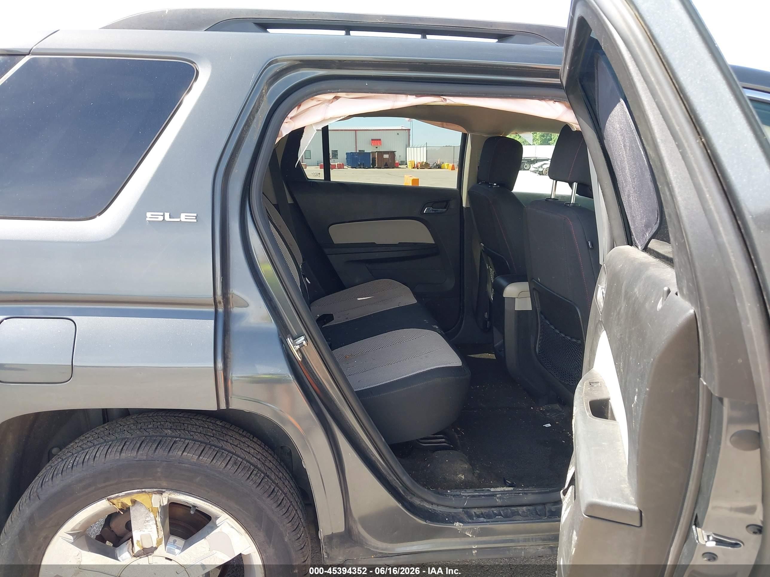2011 Gmc Terrain Sle-2 Gray vin: 2CTFLTE59B6407241