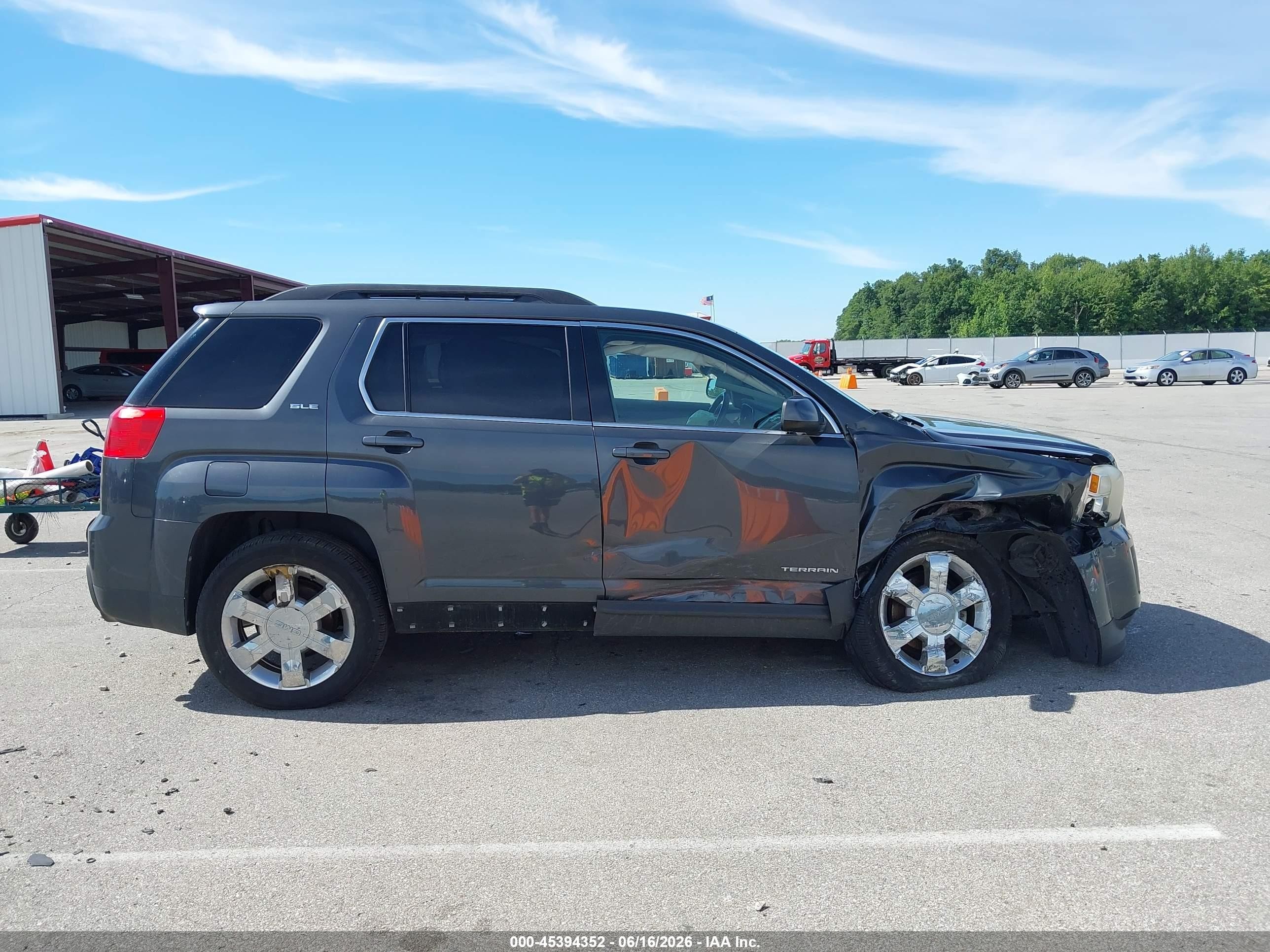 2011 Gmc Terrain Sle-2 Gray vin: 2CTFLTE59B6407241