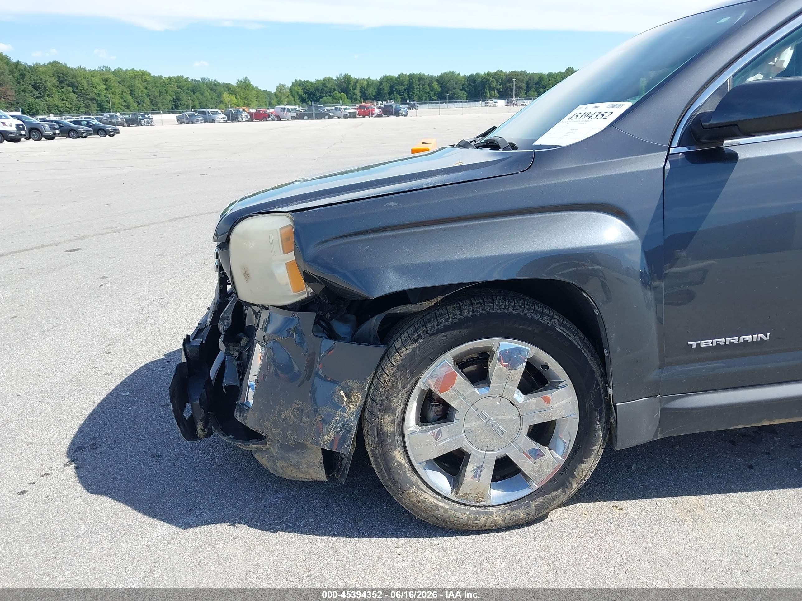 2011 Gmc Terrain Sle-2 Gray vin: 2CTFLTE59B6407241