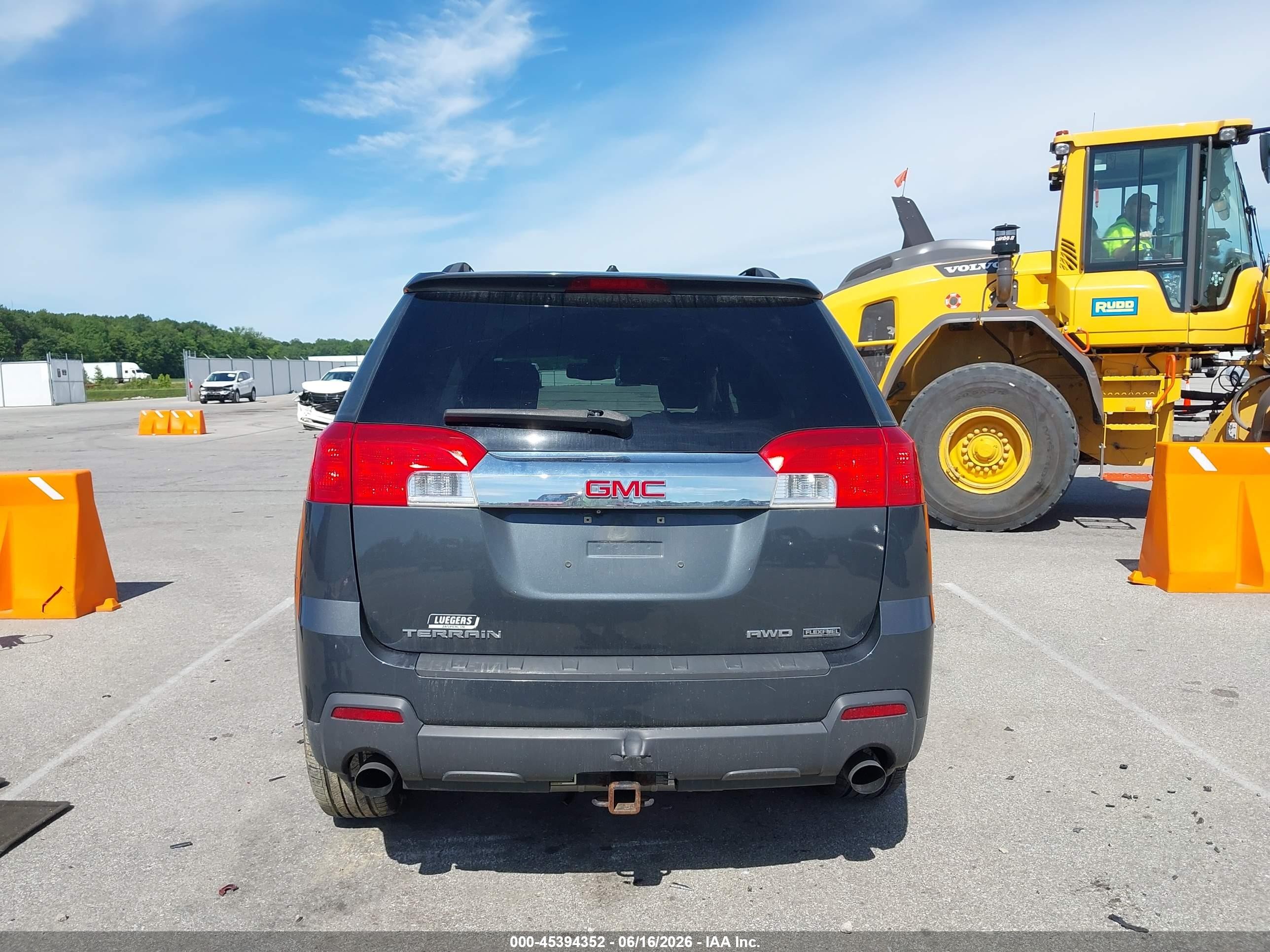 2011 Gmc Terrain Sle-2 Gray vin: 2CTFLTE59B6407241
