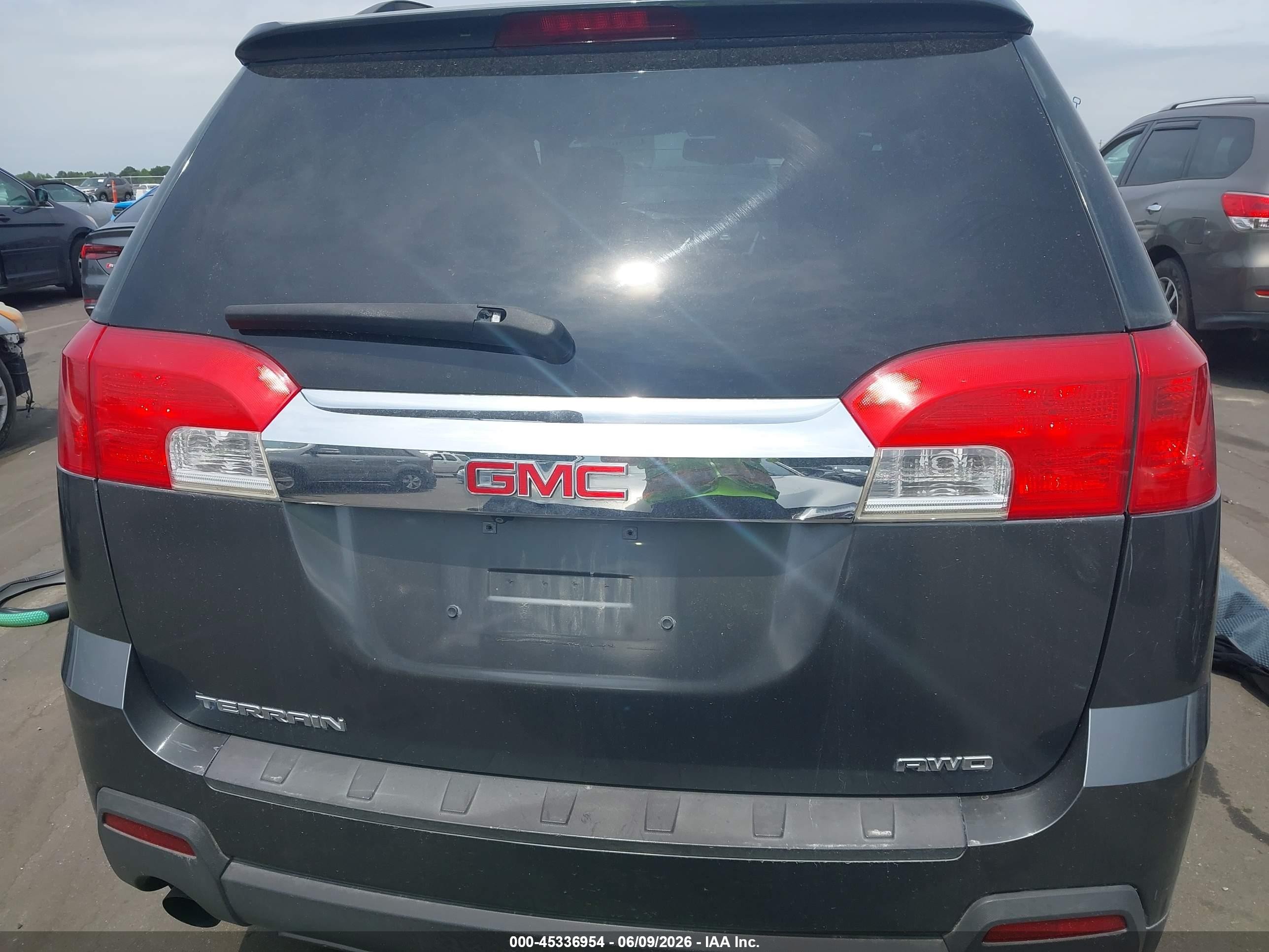 2011 Gmc Terrain Sle-2 Gray vin: 2CTFLTE5XB6376422