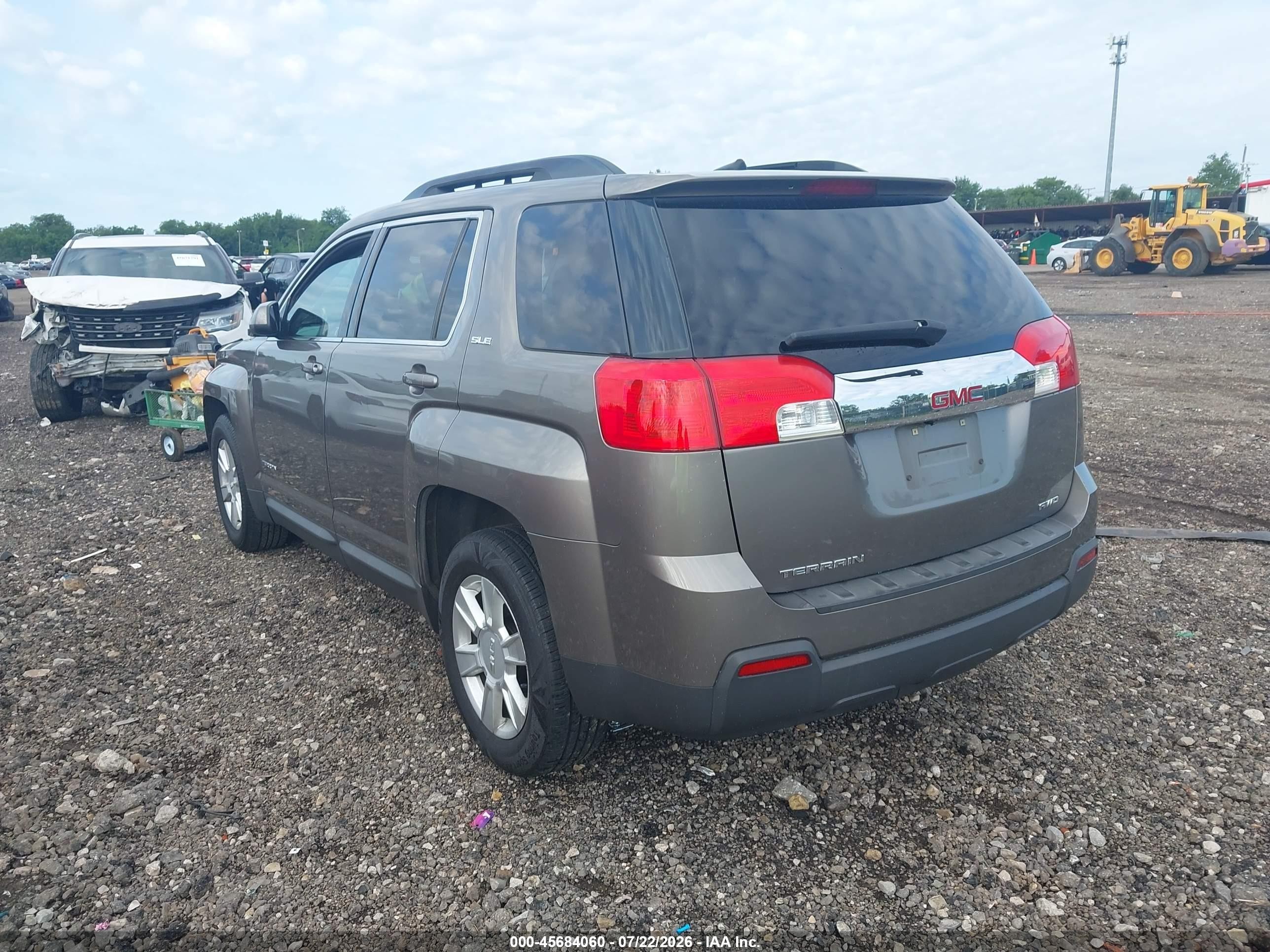 2011 Gmc Terrain Sle-2 Brown vin: 2CTFLTEC0B6368294