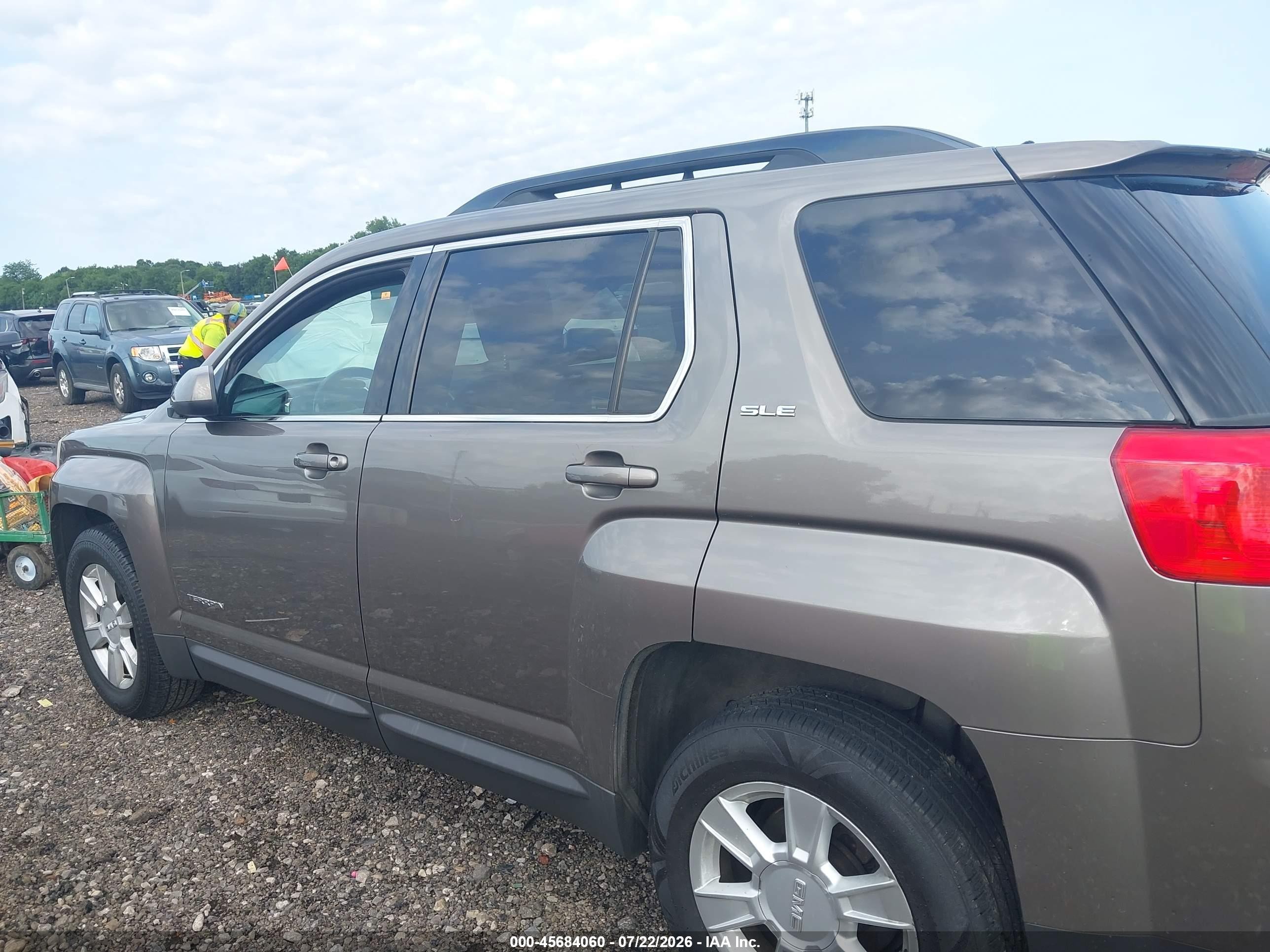 2011 Gmc Terrain Sle-2 Brown vin: 2CTFLTEC0B6368294