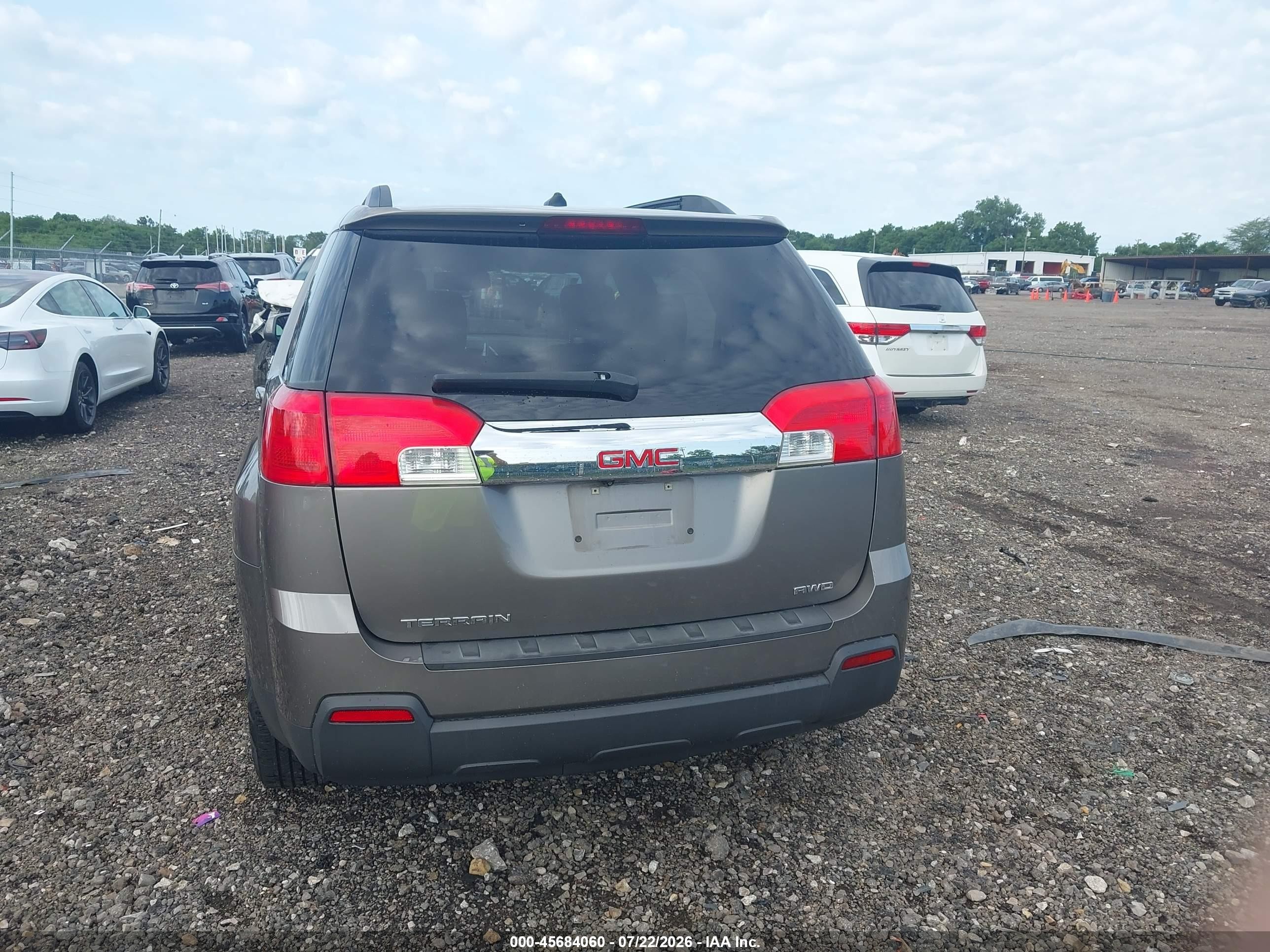 2011 Gmc Terrain Sle-2 Brown vin: 2CTFLTEC0B6368294