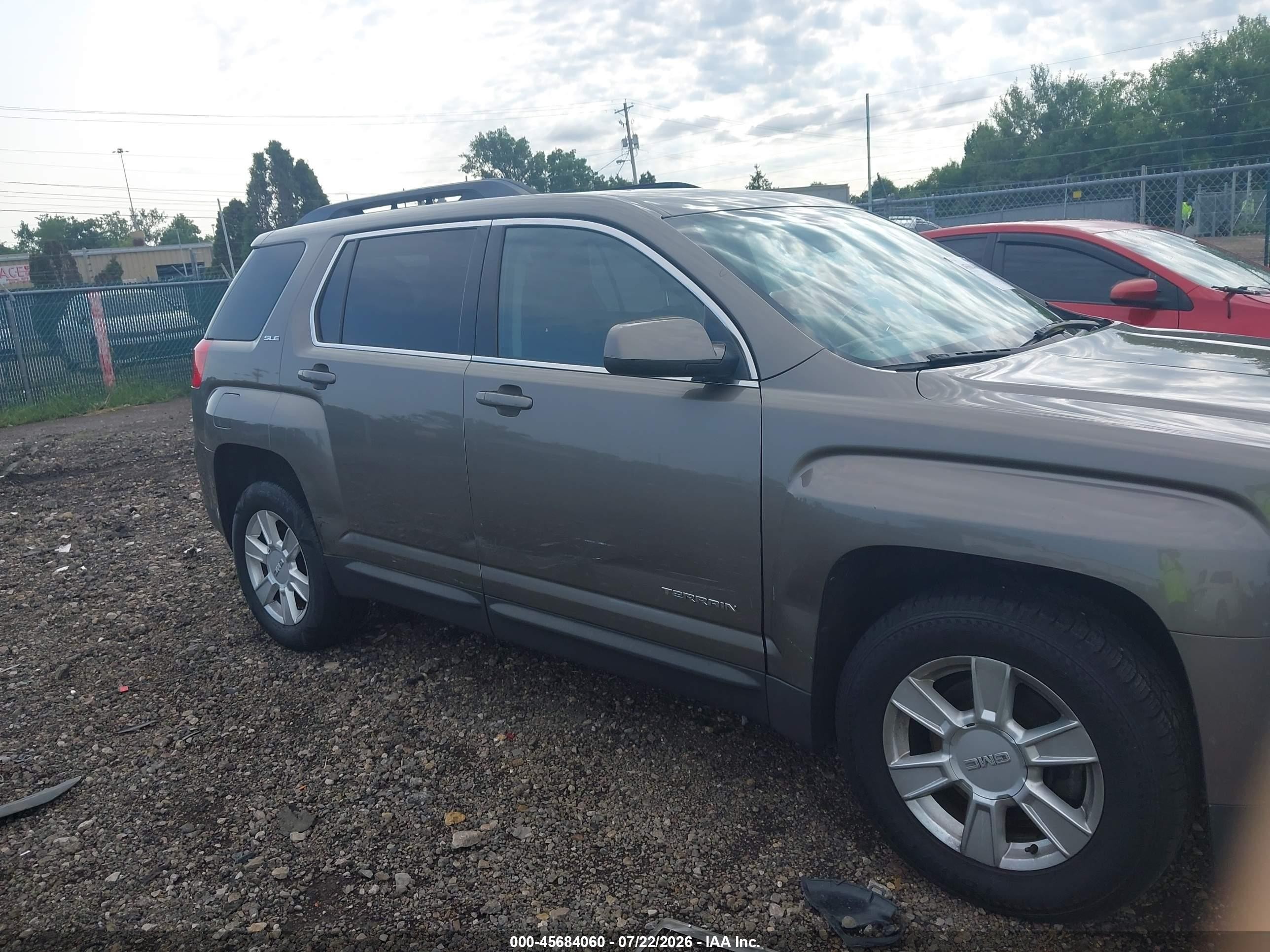 2011 Gmc Terrain Sle-2 Brown vin: 2CTFLTEC0B6368294