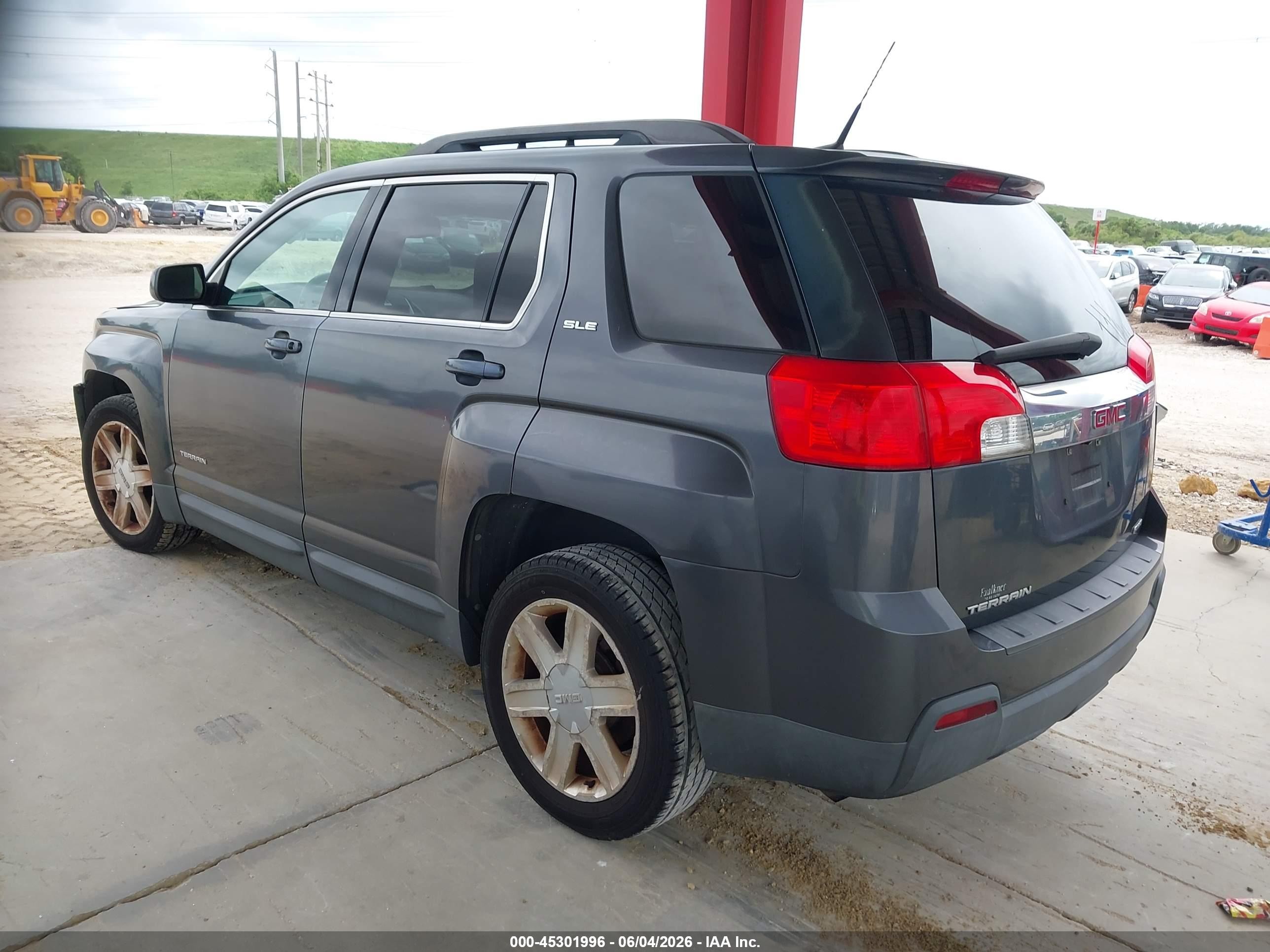 2011 Gmc Terrain Sle-2 Gray vin: 2CTFLTEC1B6278927