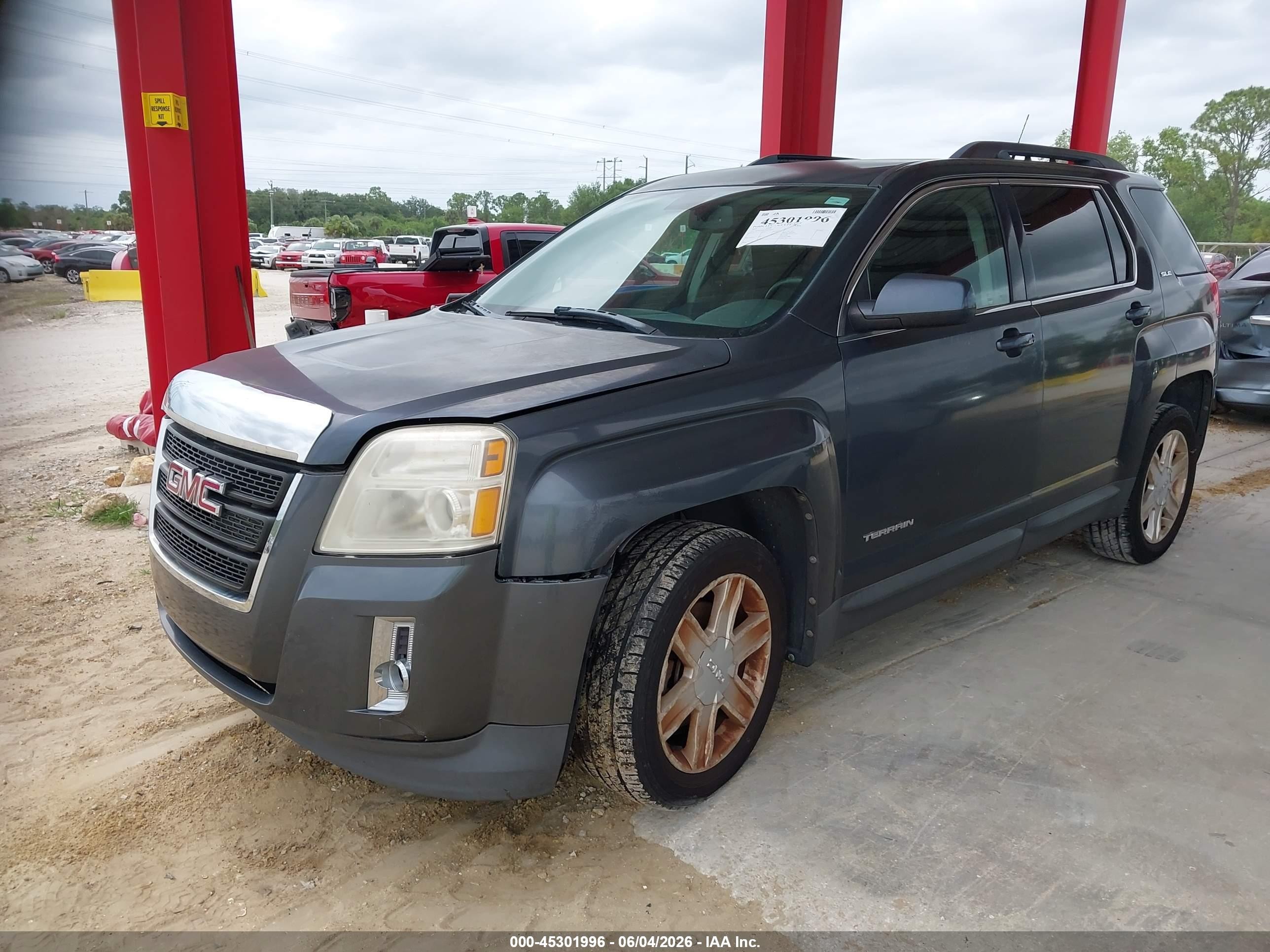 2011 Gmc Terrain Sle-2 Gray vin: 2CTFLTEC1B6278927