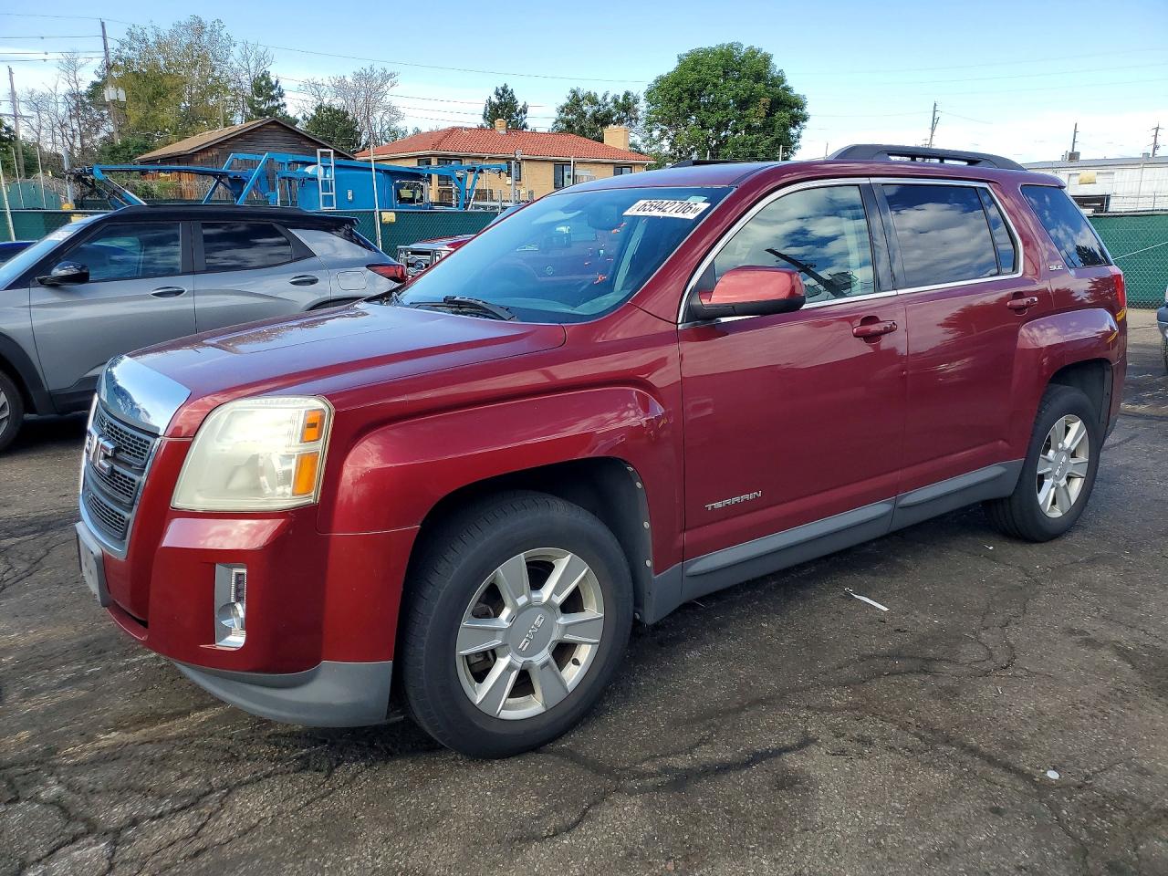 2011 Gmc Terrain Sle Burgundy vin: 2CTFLTEC7B6278561