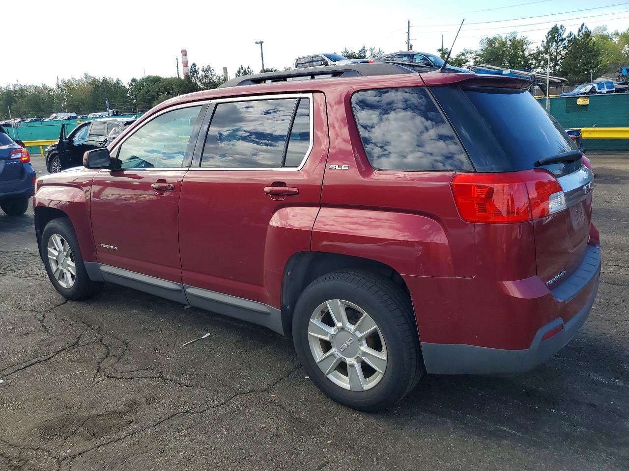 2011 Gmc Terrain Sle Burgundy vin: 2CTFLTEC7B6278561