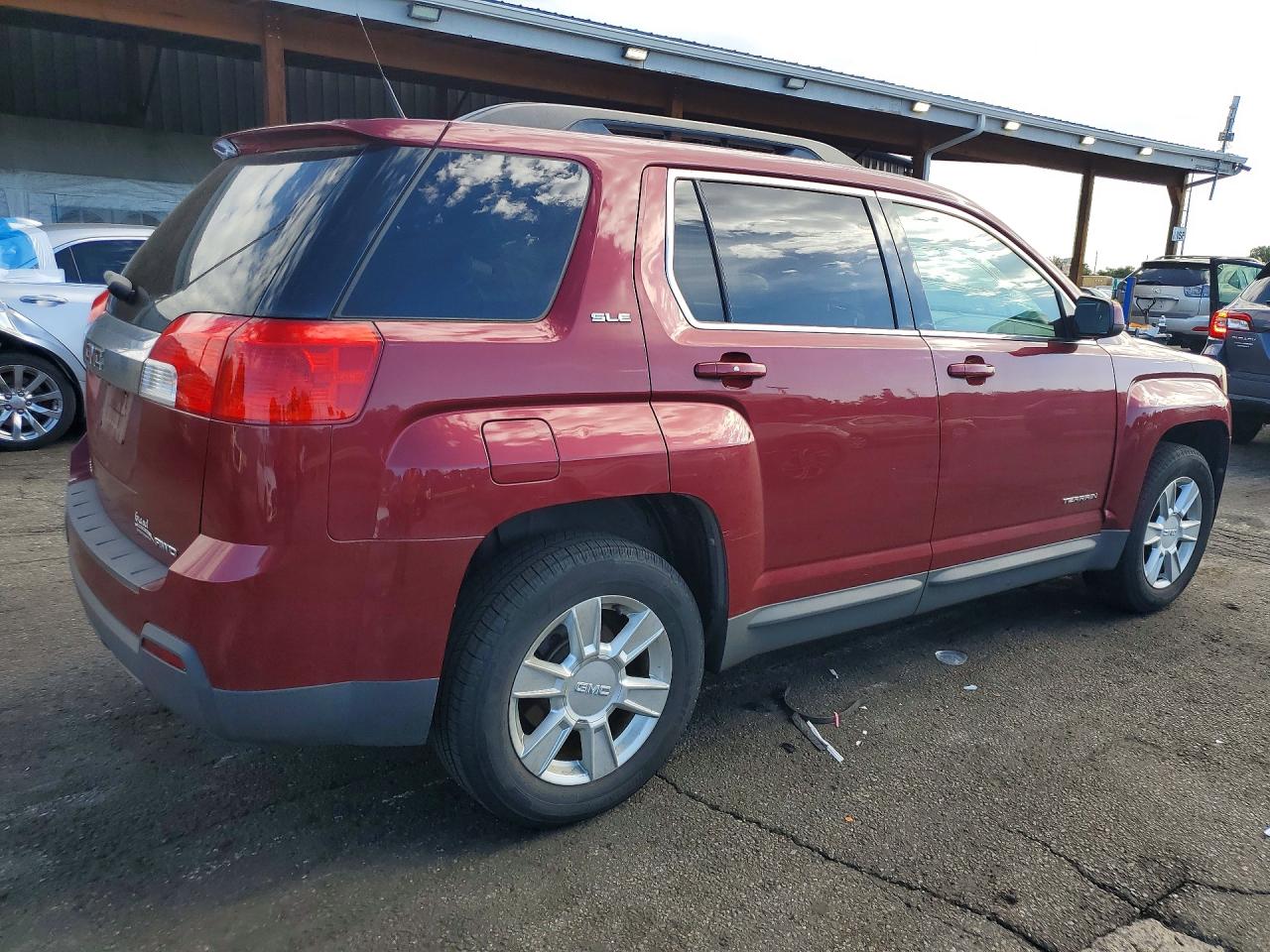 2011 Gmc Terrain Sle Burgundy vin: 2CTFLTEC7B6278561