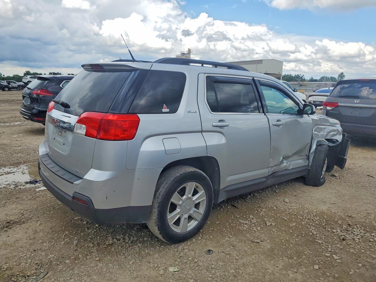 2011 Gmc Terrain Sle Silver vin: 2CTFLTEC9B6254777