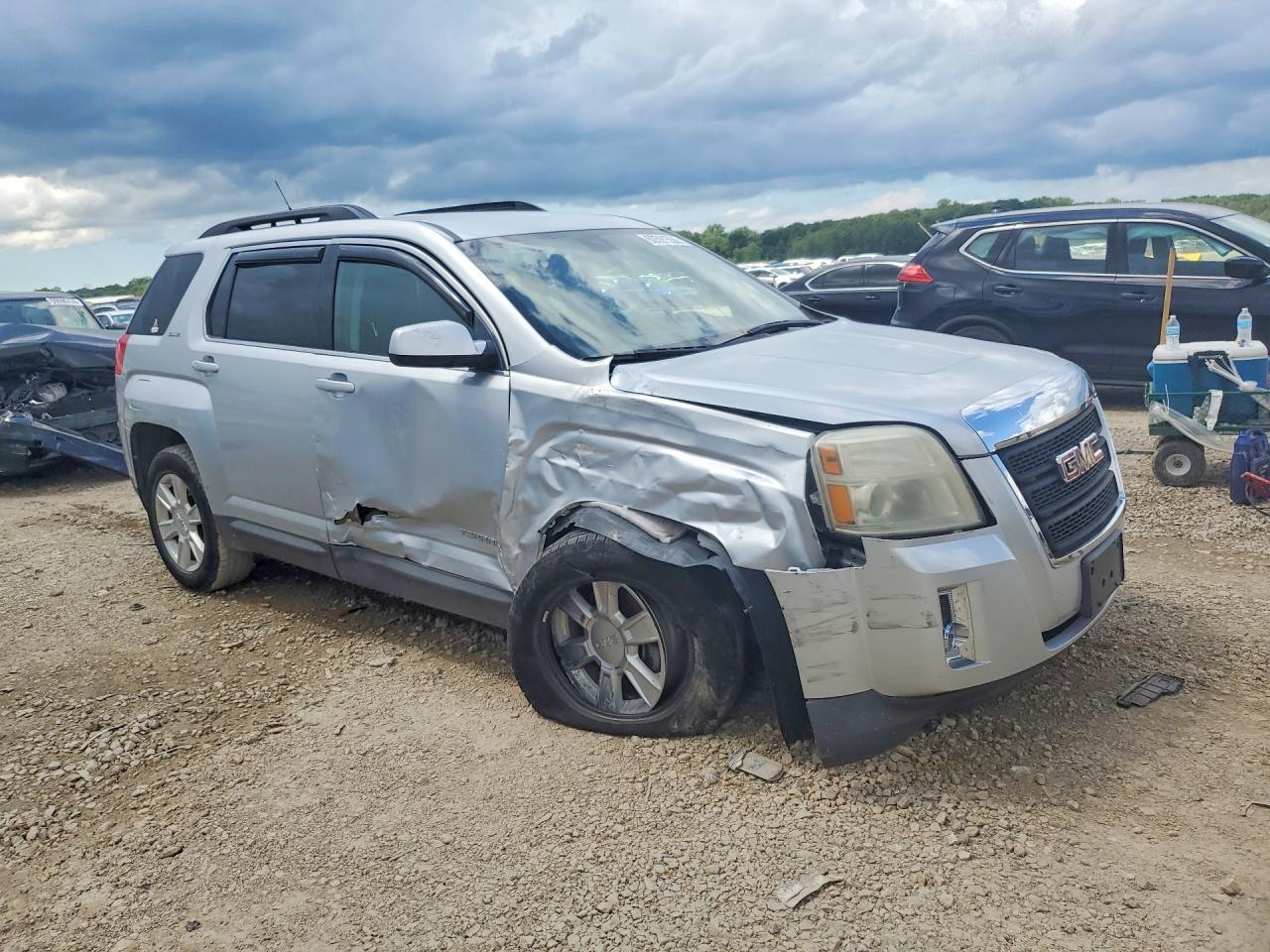 2011 Gmc Terrain Sle Silver vin: 2CTFLTEC9B6254777