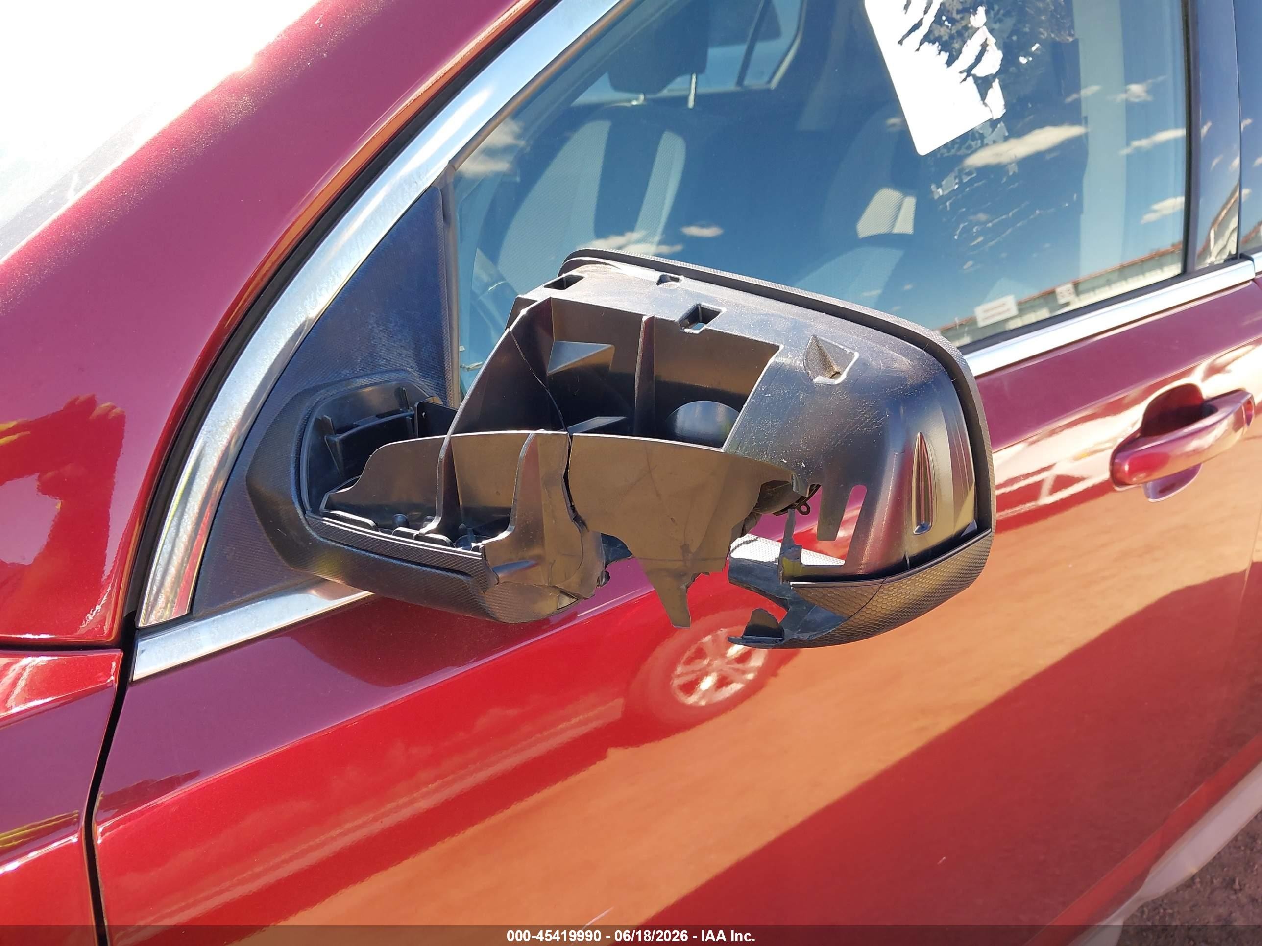 2011 Gmc Terrain Sle-2 Красный vin: 2CTFLTECXB6292003