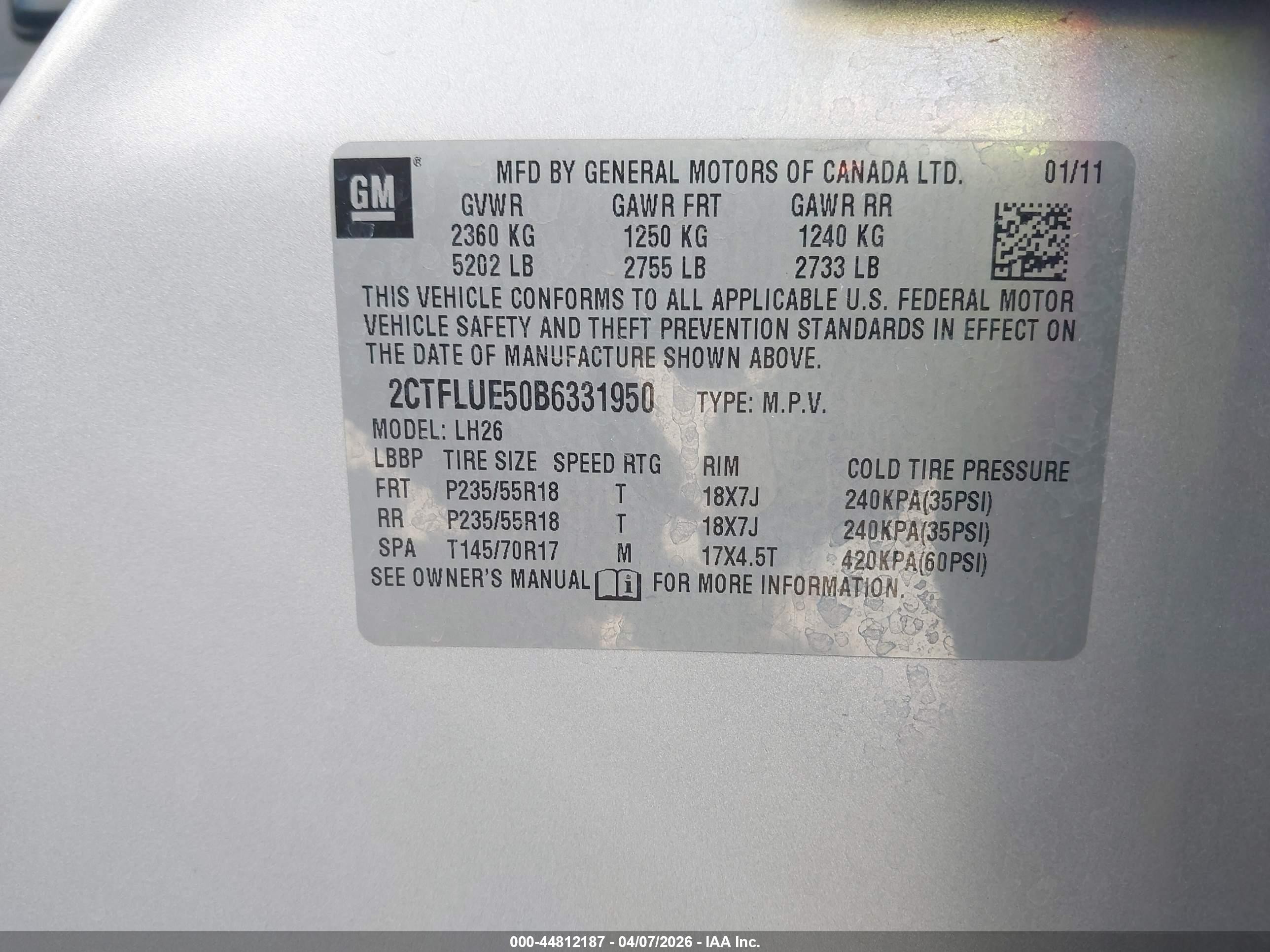 2011 Gmc Terrain Slt-1 Silver vin: 2CTFLUE50B6331950