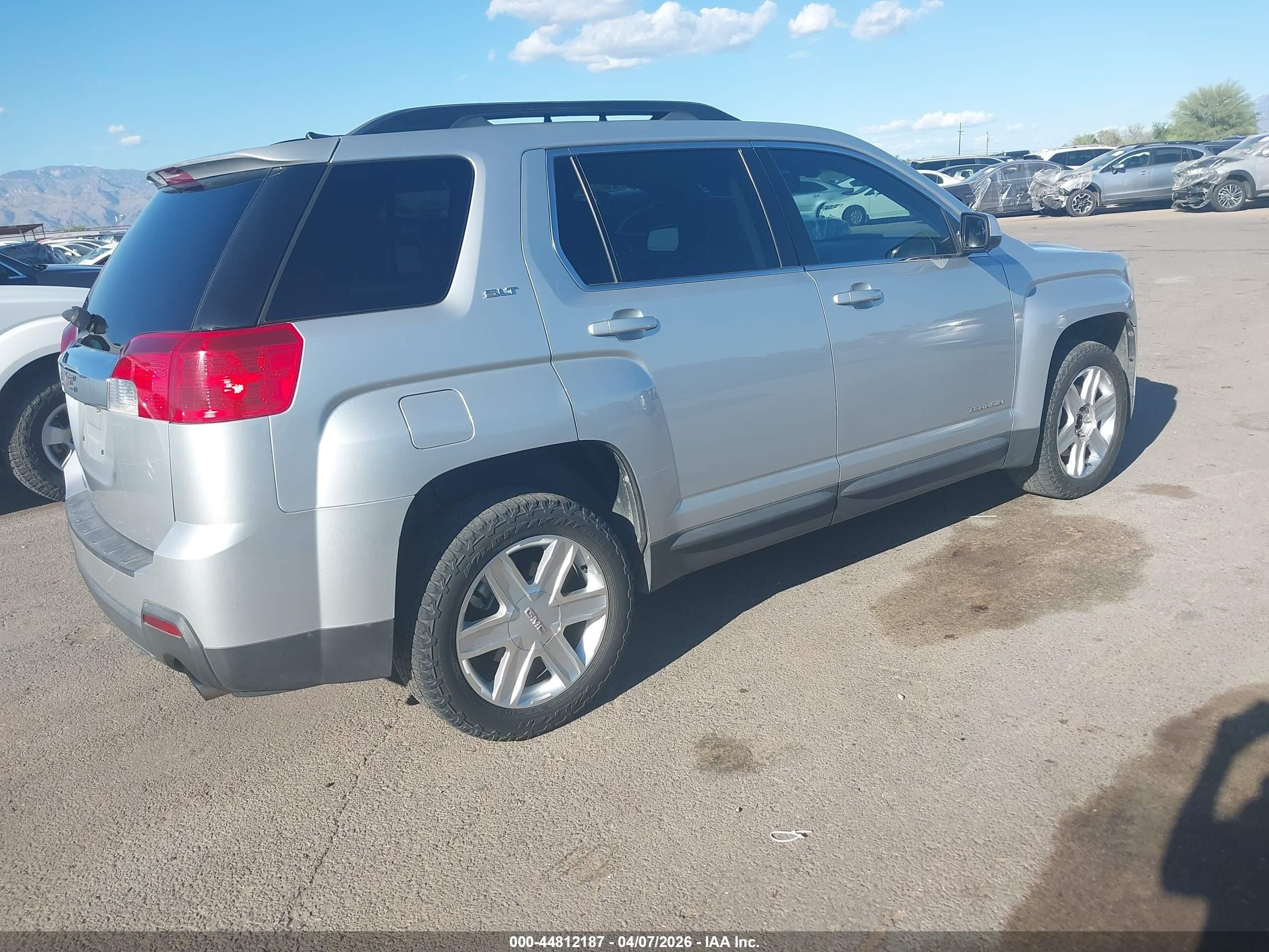 2011 Gmc Terrain Slt-1 Silver vin: 2CTFLUE50B6331950